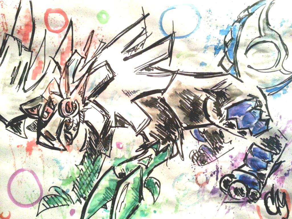 Silvally ( Type: Null evo) Drawing. Pokémon Amino