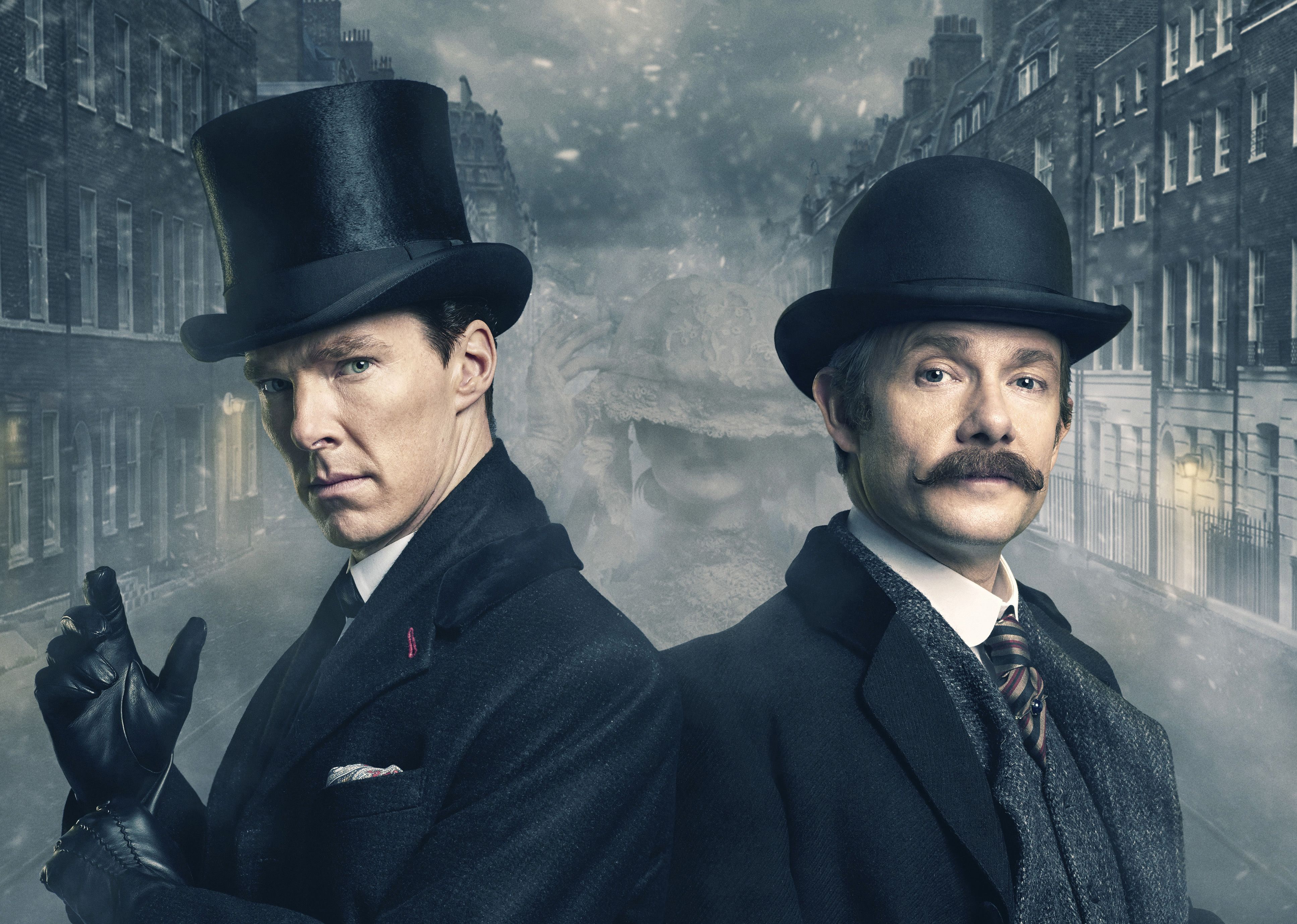 Benedict Cumberbatch And Martin Freeman Sherlock Holmes, HD Tv Shows