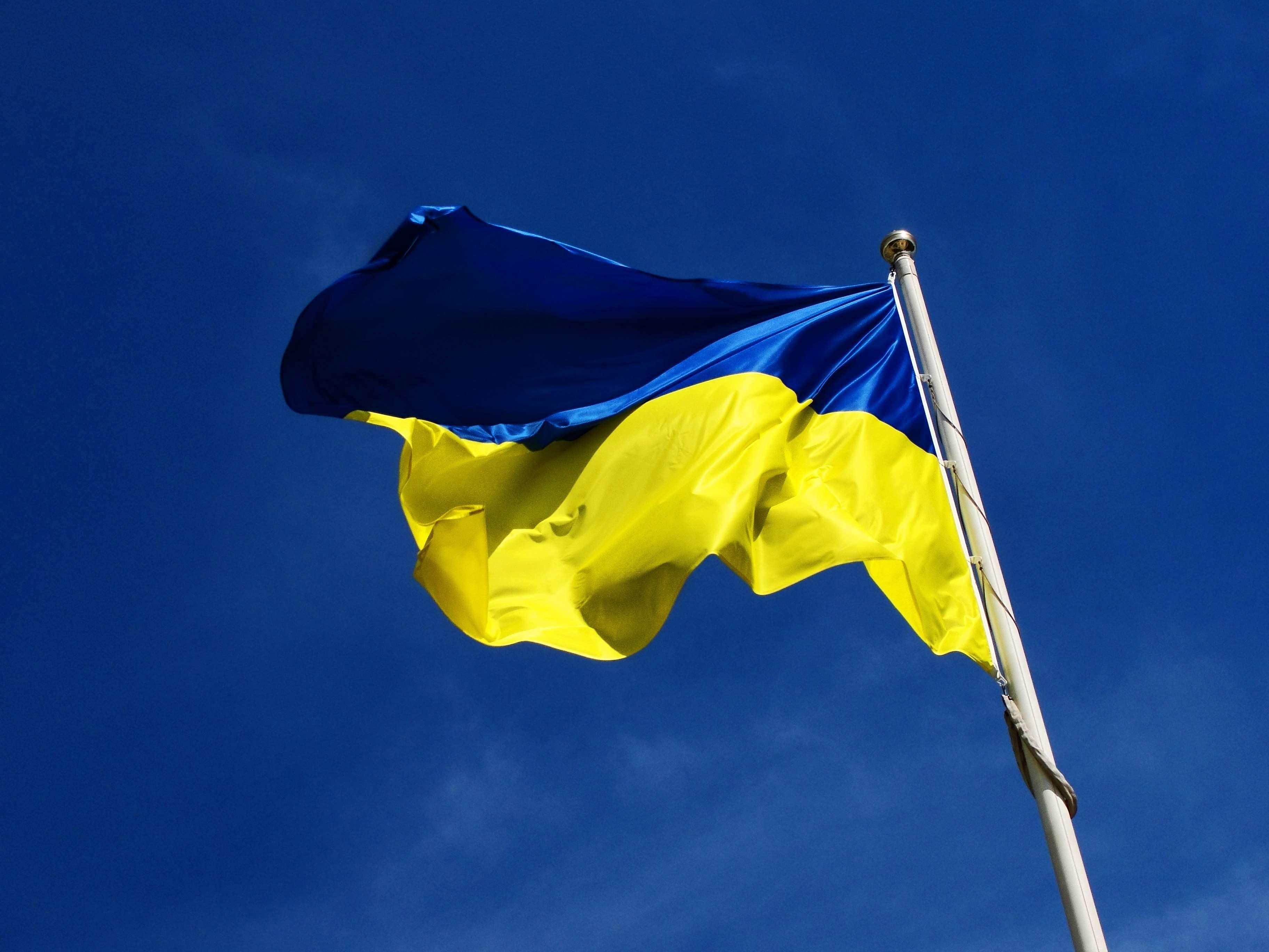 flag, national, national flag, ukraine, waving flag wallpaper