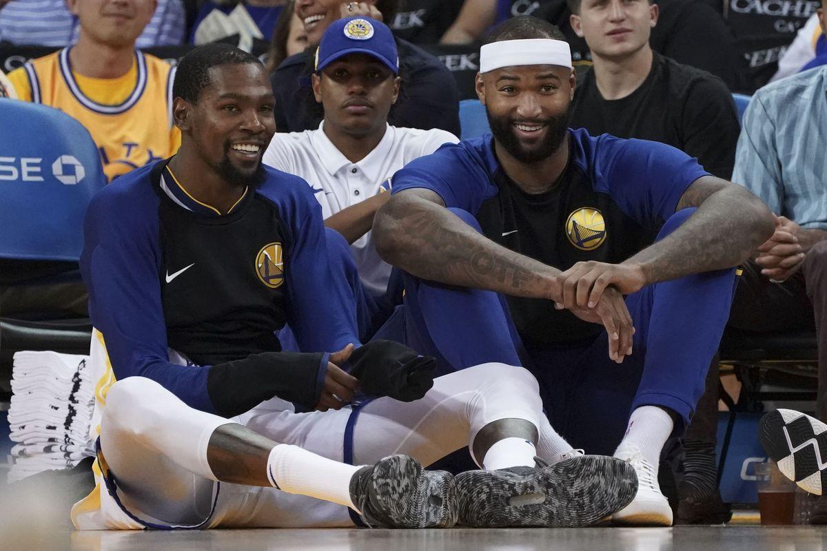 Highlights: Warriors Kevin Durant And DeMarcus Cousins Play One On