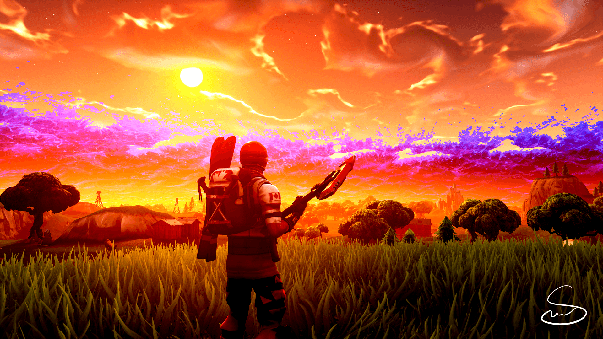 Sunset wallpaper, what do you think?