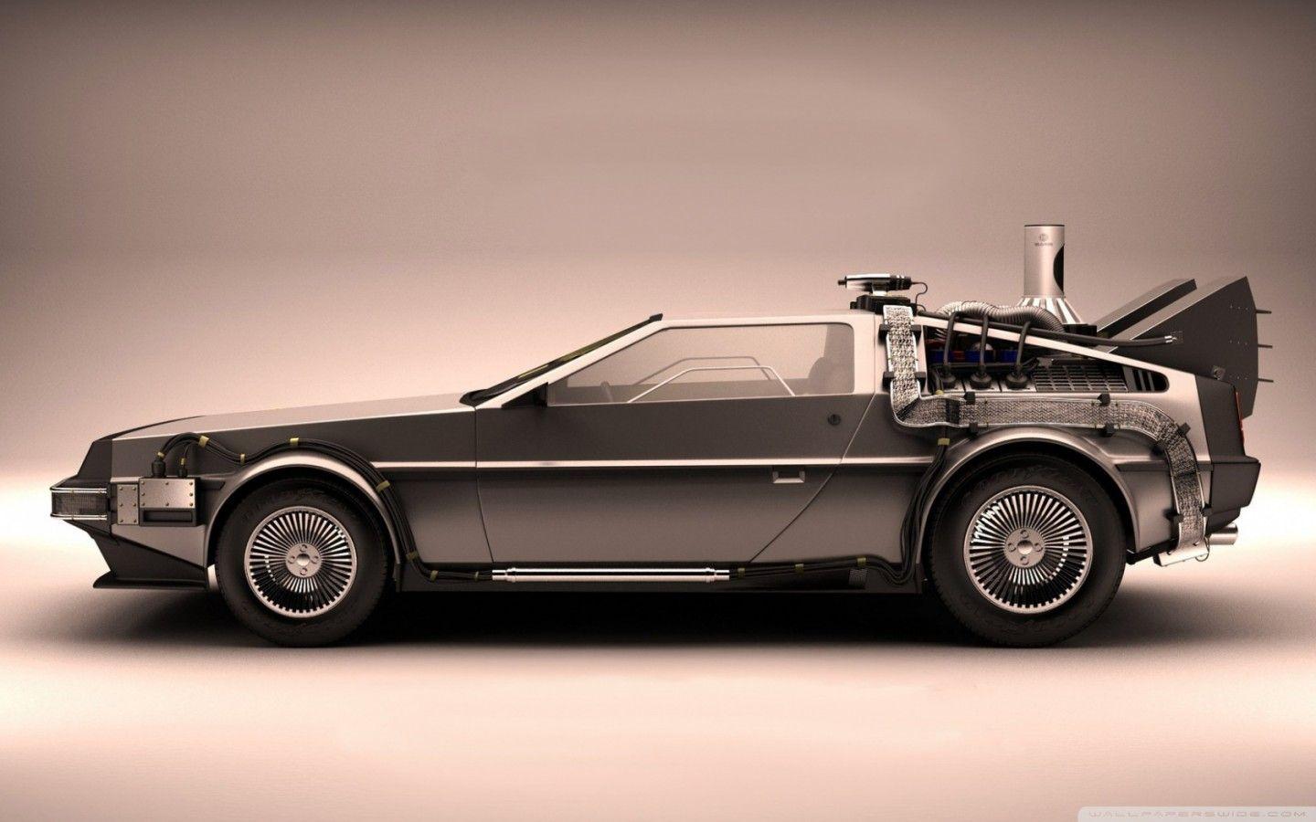 Car From Back To The Future Wallpaper 1680x1050 1440x900