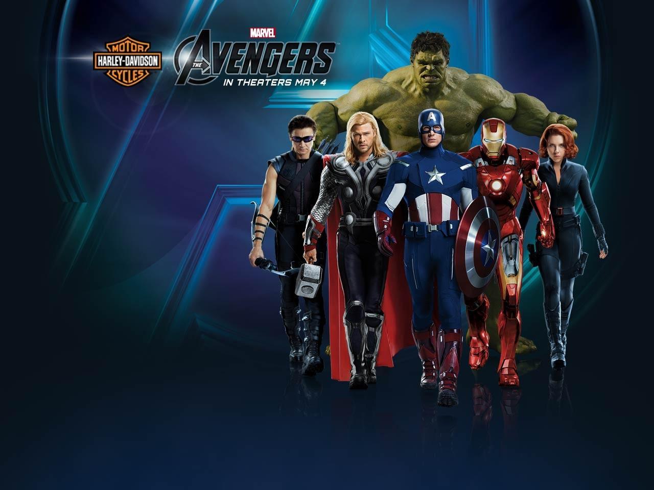 The Avengers image The Avengers Harley Davidson Wallpaper HD