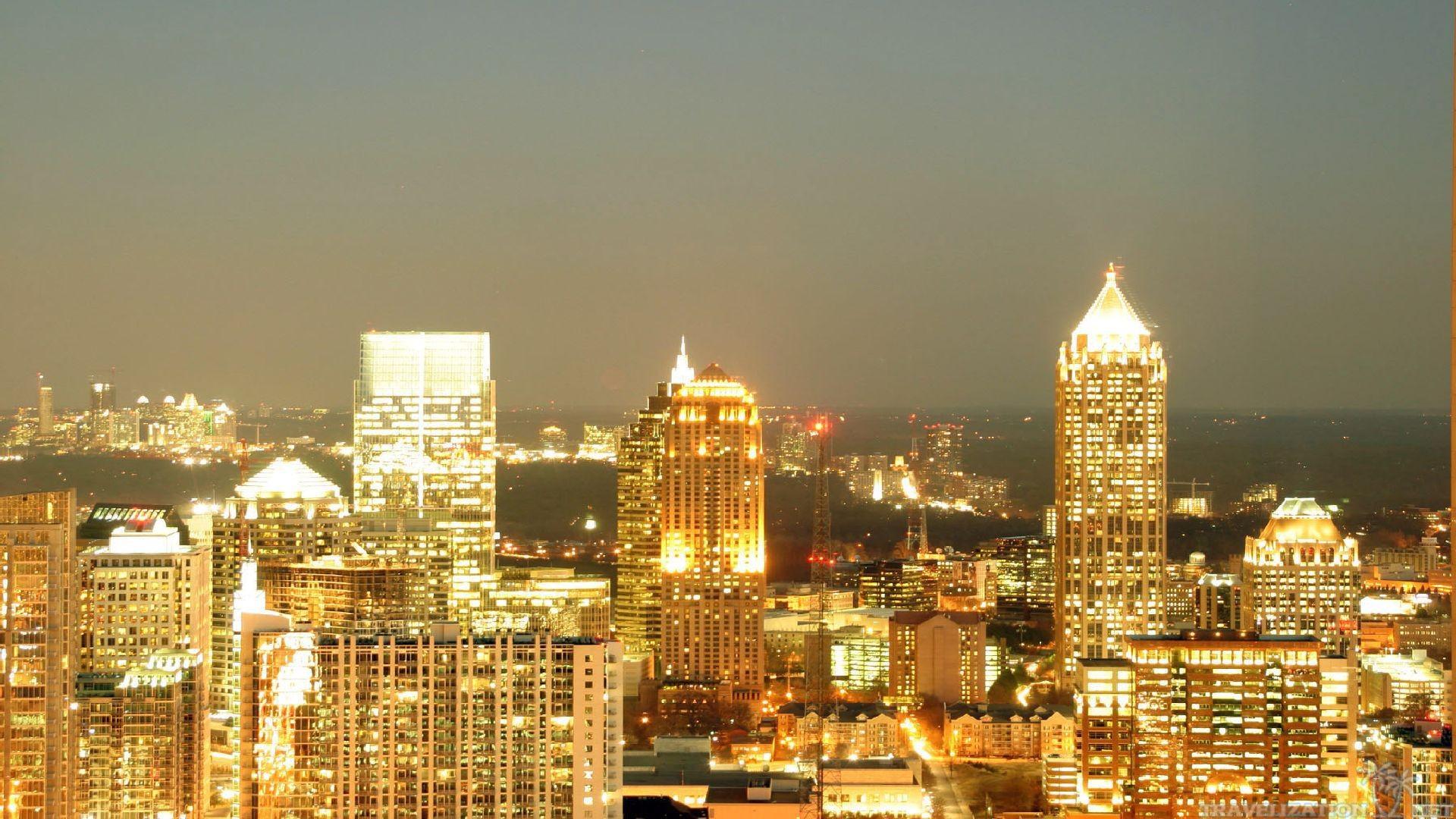 Atlanta Skyline Wallpaper HD