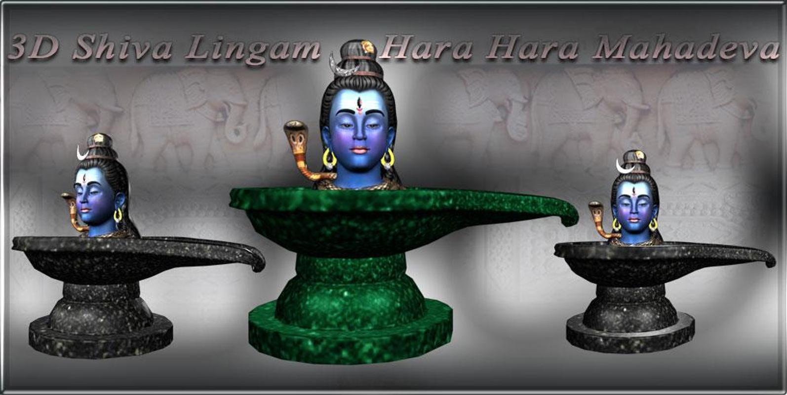 3D Shiva Lingam Live Wallpaper for Android