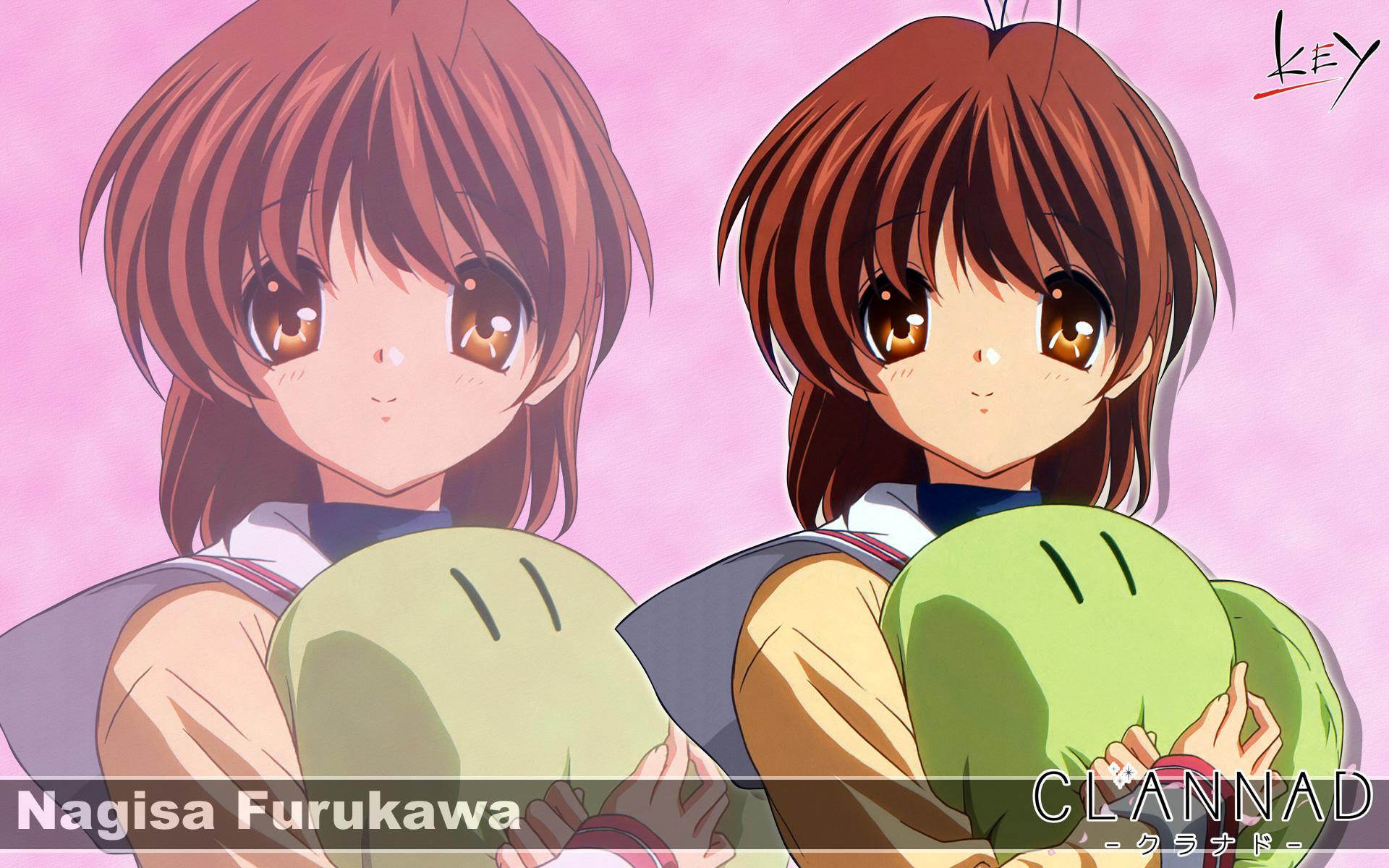 Download wallpaper from anime Clannad with tags: Nagisa Furukawa