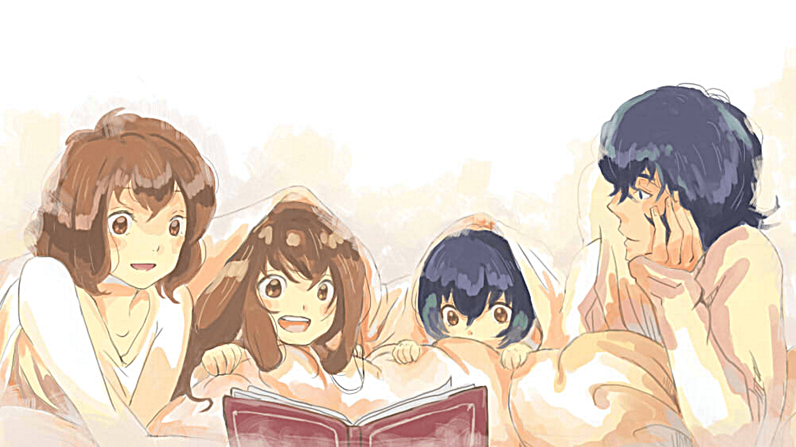 Wolf children family time! Wallpaper and Background Imagex900