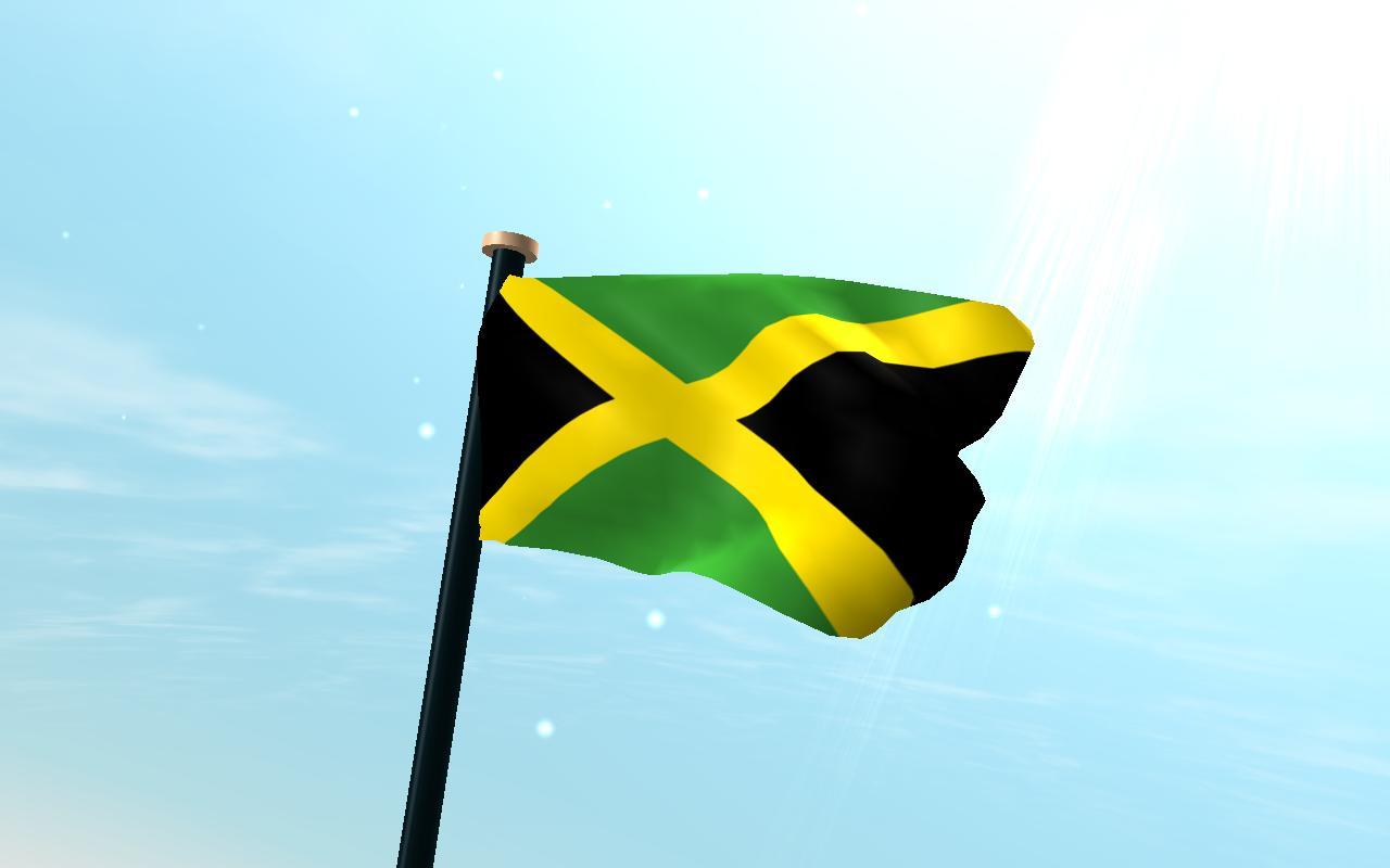 Jamaica Flag 3D Free Wallpaper for Android
