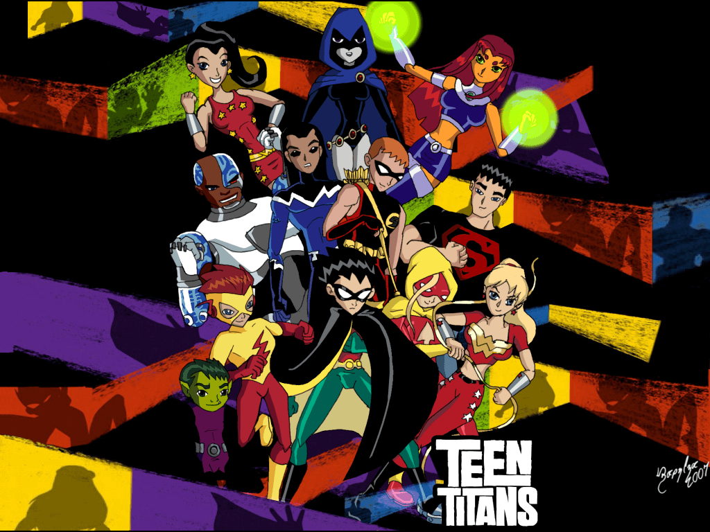 Teen Titans HD Wallpaper 6 whb #TeenTitansHDWallpaper #TeenTitans