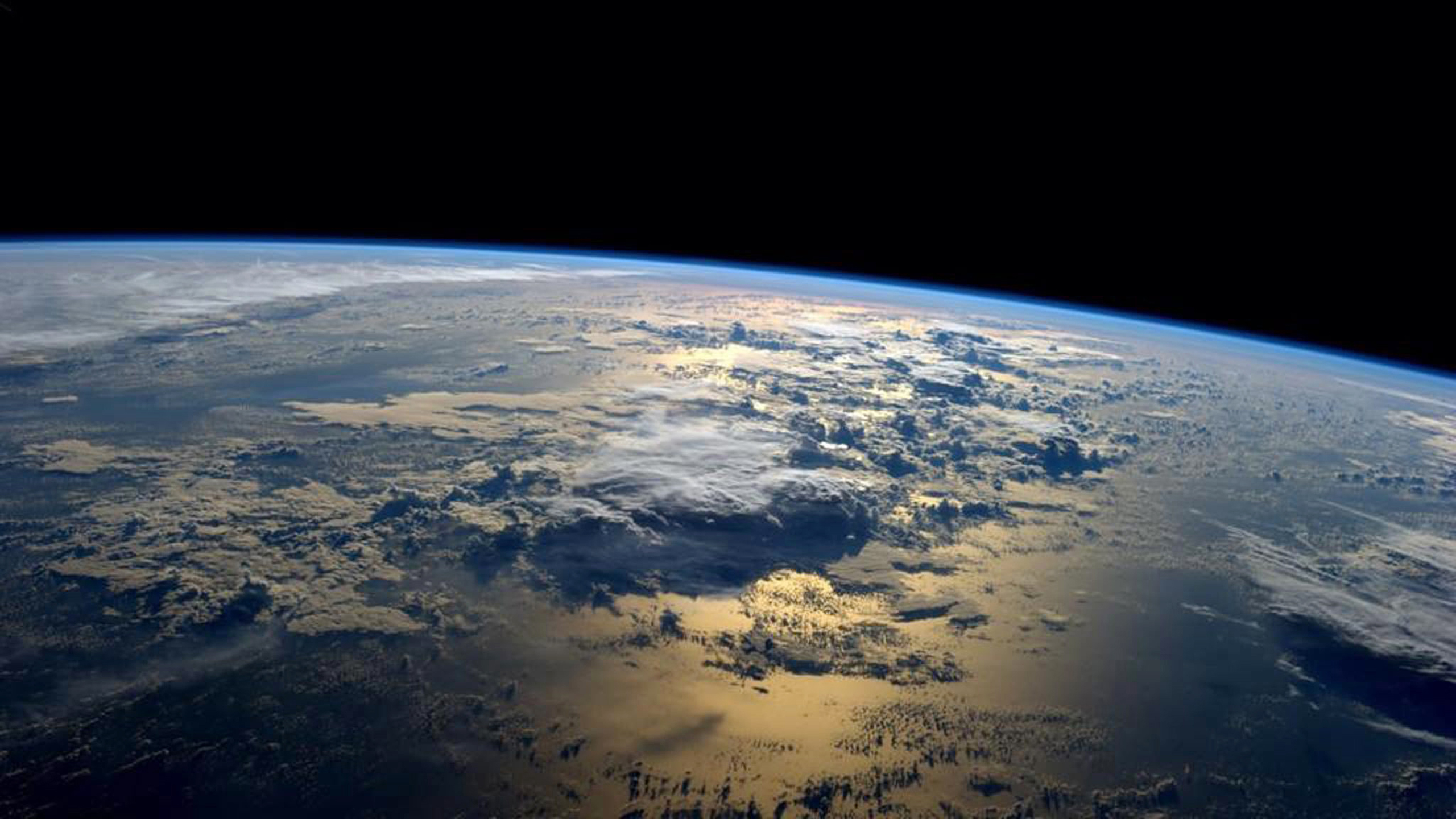 Earth Seen From The International Space Station, Wallpaper13.com