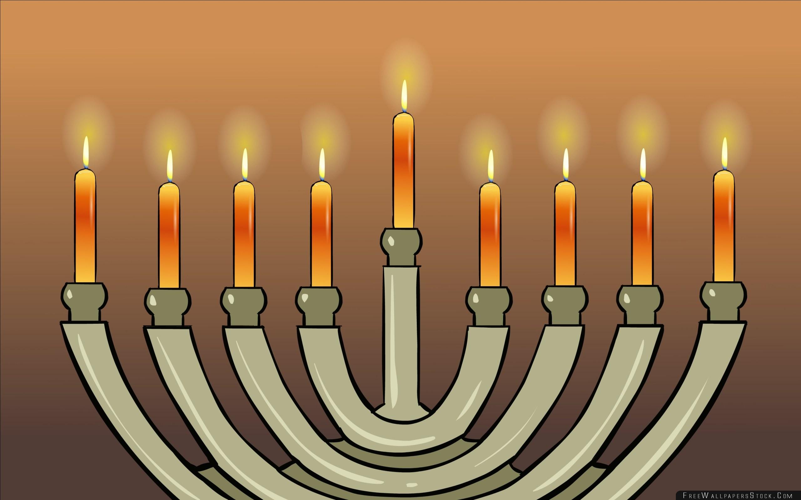 Hanukkah Jewish Holiday Consecration Wallpaper