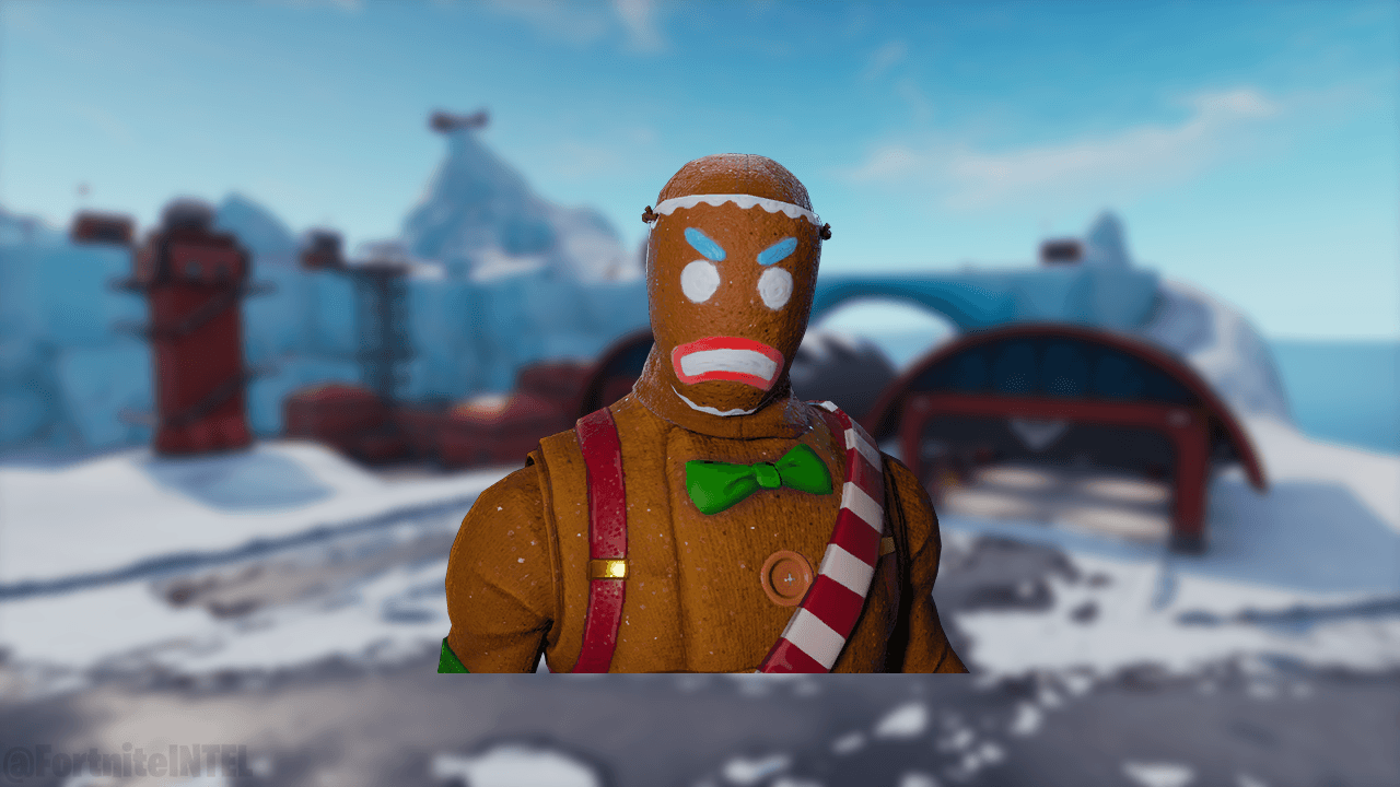 Gingerbread Man Back Bling potentially coming to #Fortnite #fortnite