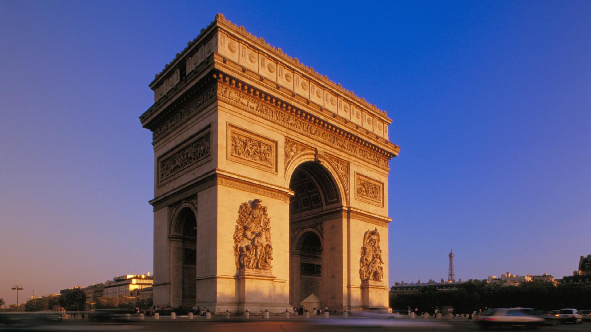 Arc De Triomphe Travel Wallpaper