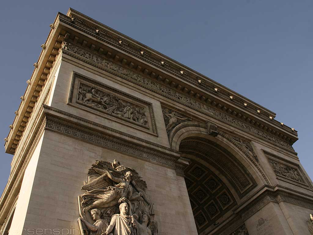 Wallpaper: 'Arc de Triomphe' Arc de Triomphe on Place Charles