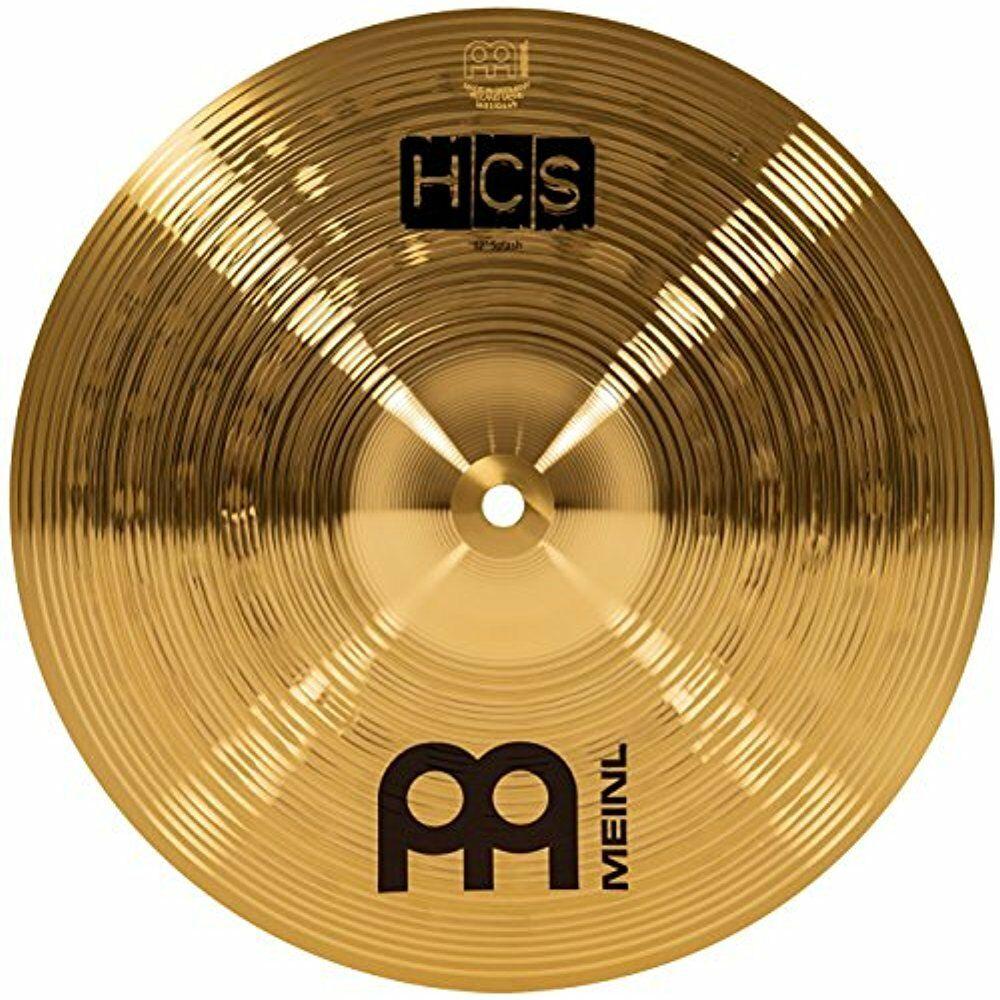 Meinl Cymbals HCS12S 12 Brass Splash For Drum Set (VIDEO) New