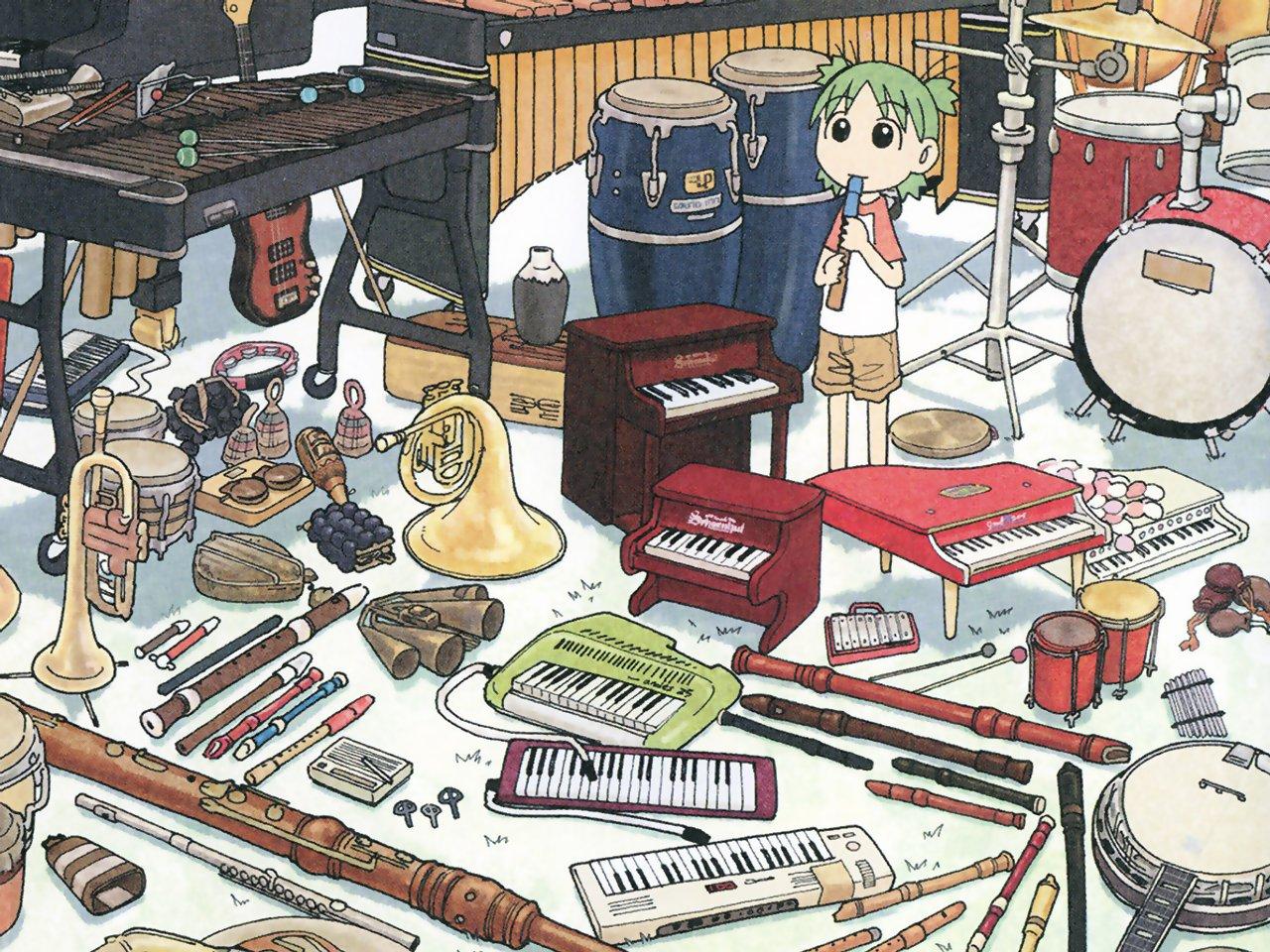 Xylophone Instrument Anime Image Board