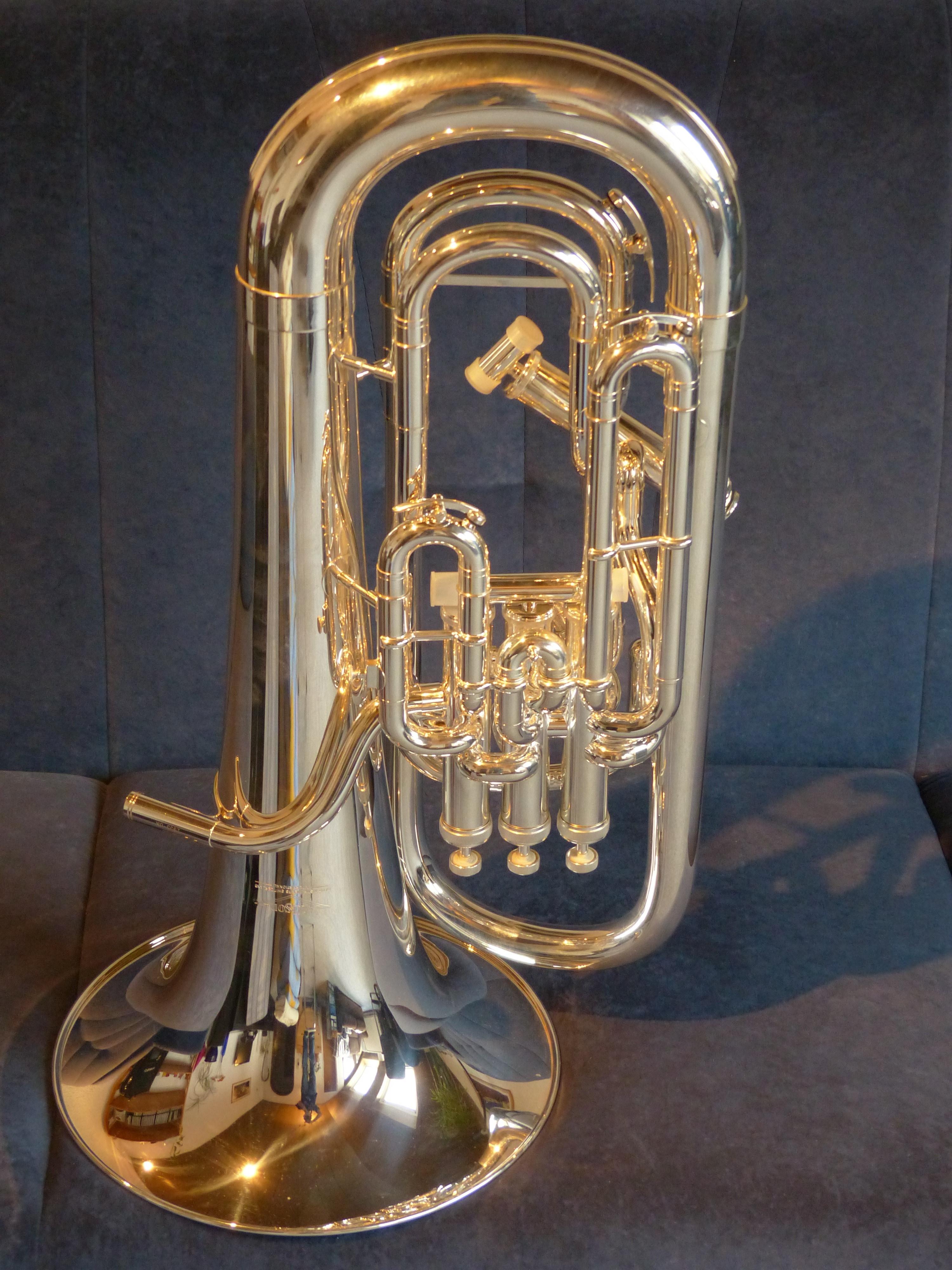Brass Instrument, Euphonium, Instrument, music, gold colored free