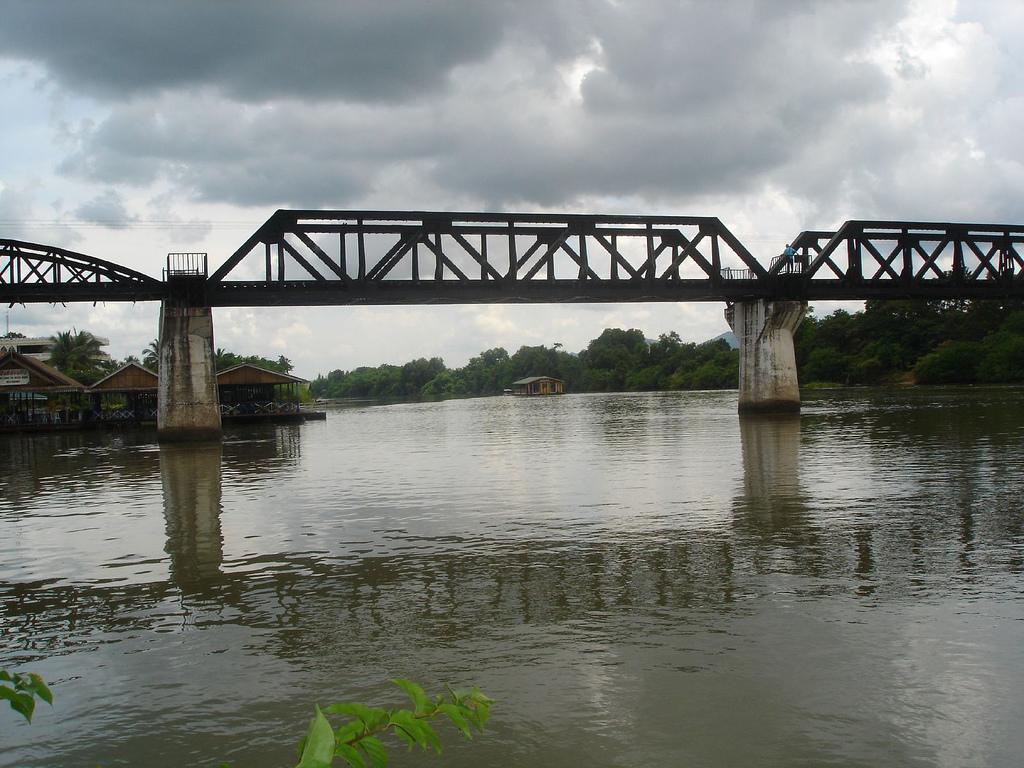 Bridge on the River Kwai, Thailand. Built using slave labou