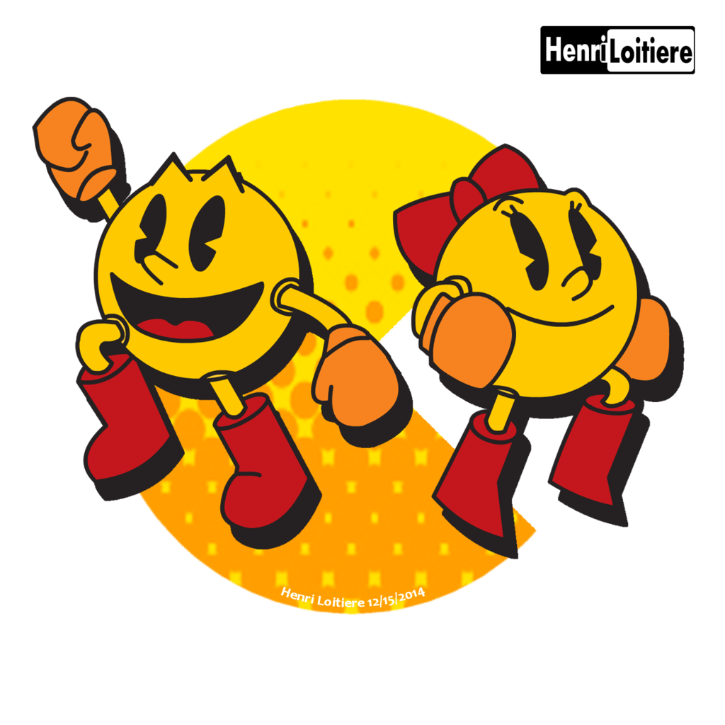 Pac Man And Ms. Pac Man