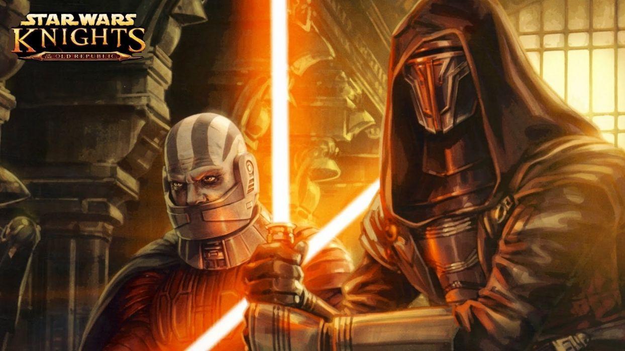 STAR WARS Knights Old Republic Sci Fi Futuristic Action Fighting