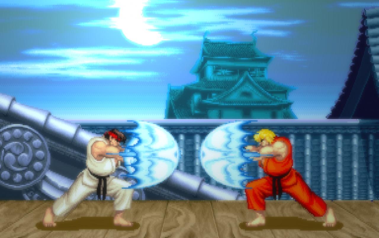 Retro: Street Fighter 2 wallpaper. Retro: Street Fighter 2 stock
