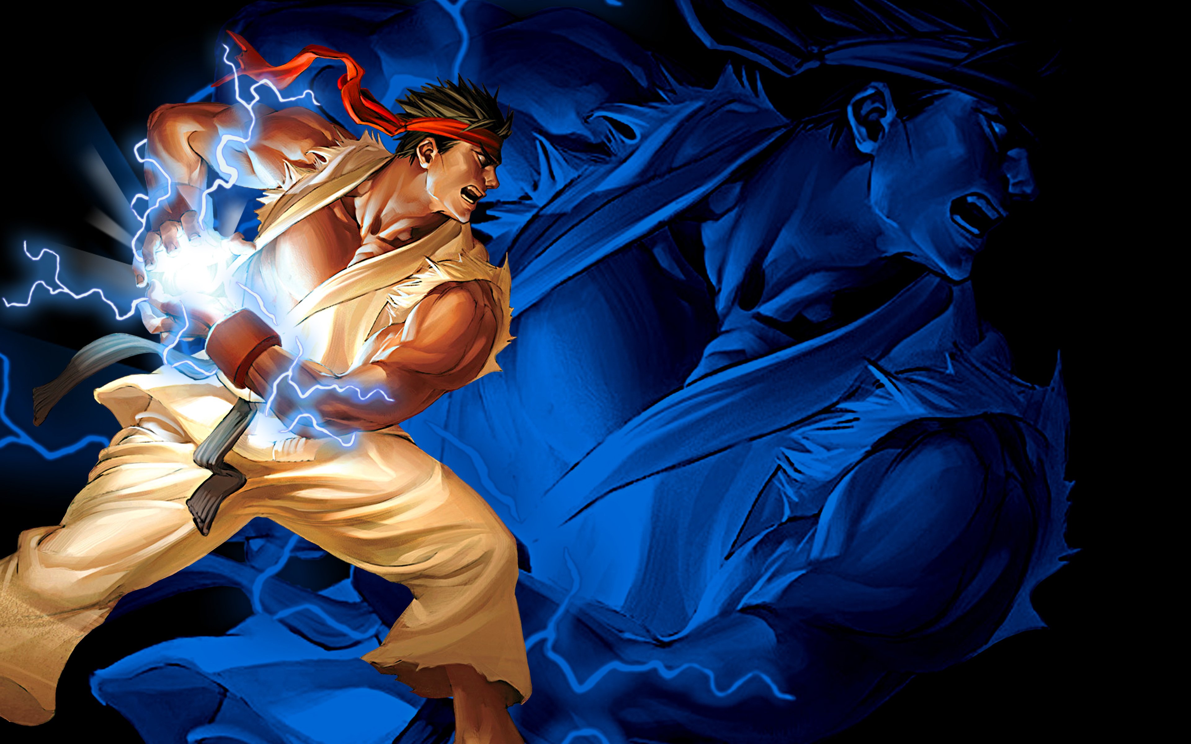 Ryu Hadouken Street Fighter 2 4k HD 4k Wallpaper, Image