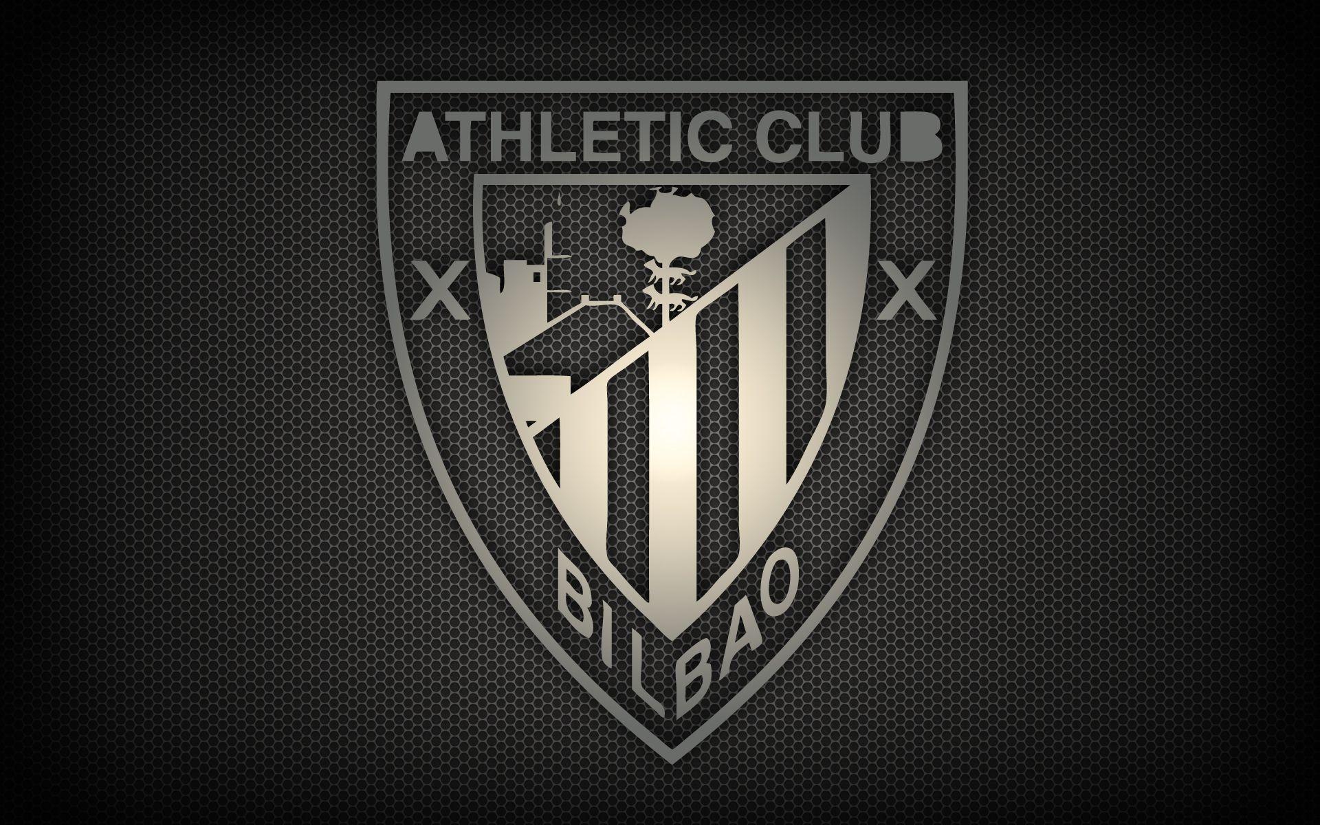 Athletic Bilbao Logo Sport Black HD Wallpaper Desktop