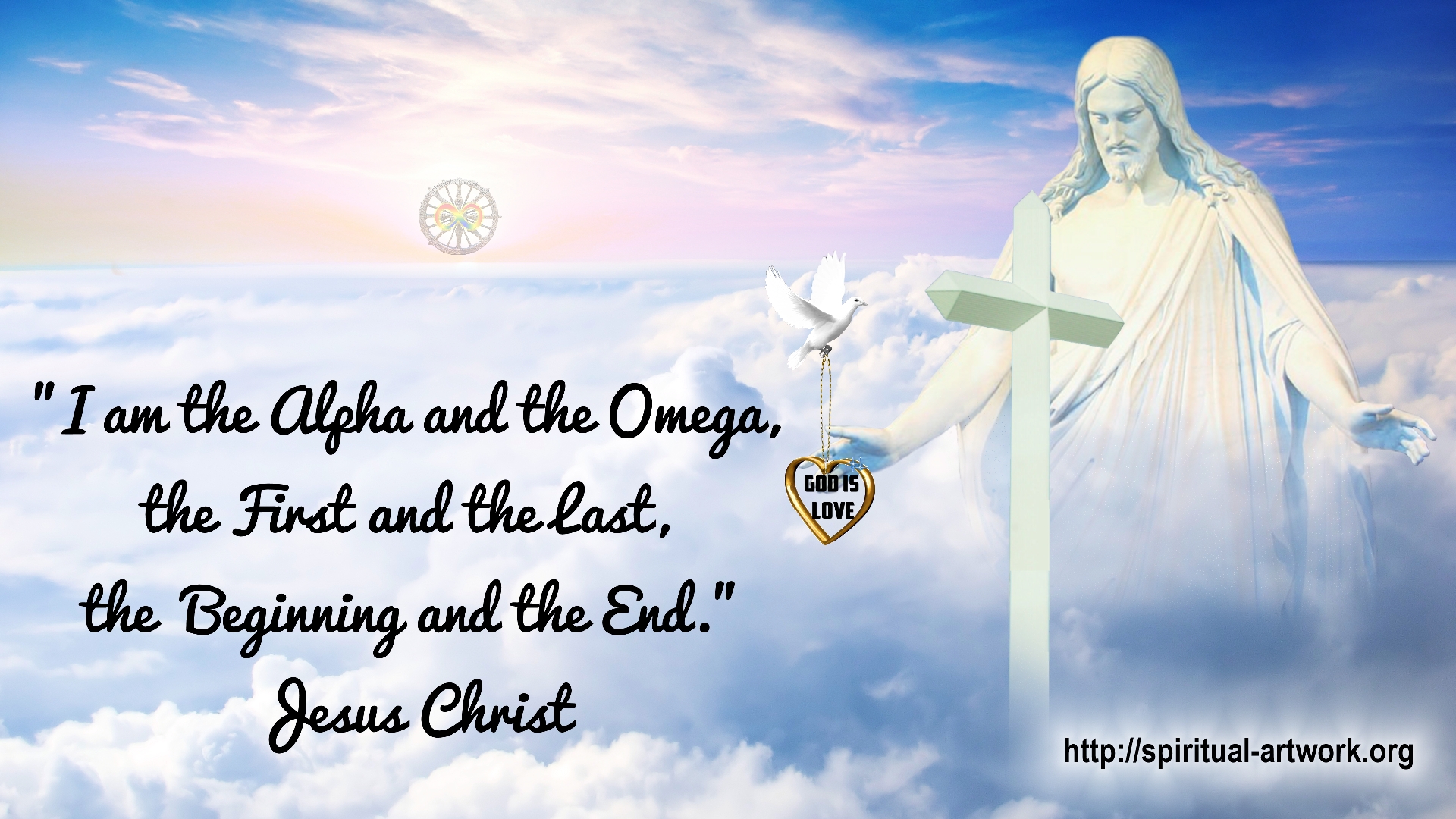 I am the Alpha and the Omega- Christ
