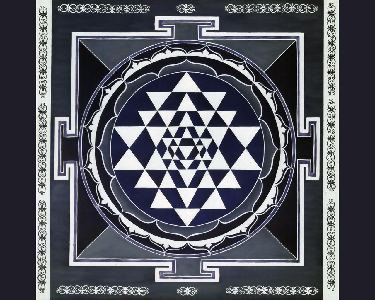 Sri Yantra Wallpaper. The Revolution is Within