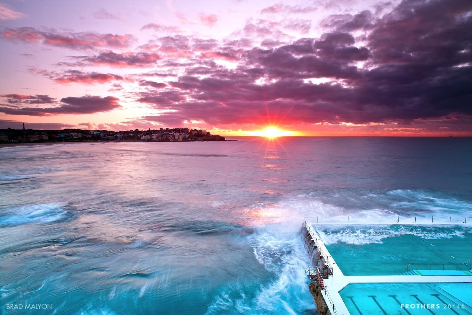 Very Beautiful Bondi Beach, Sydney Picture And Photo