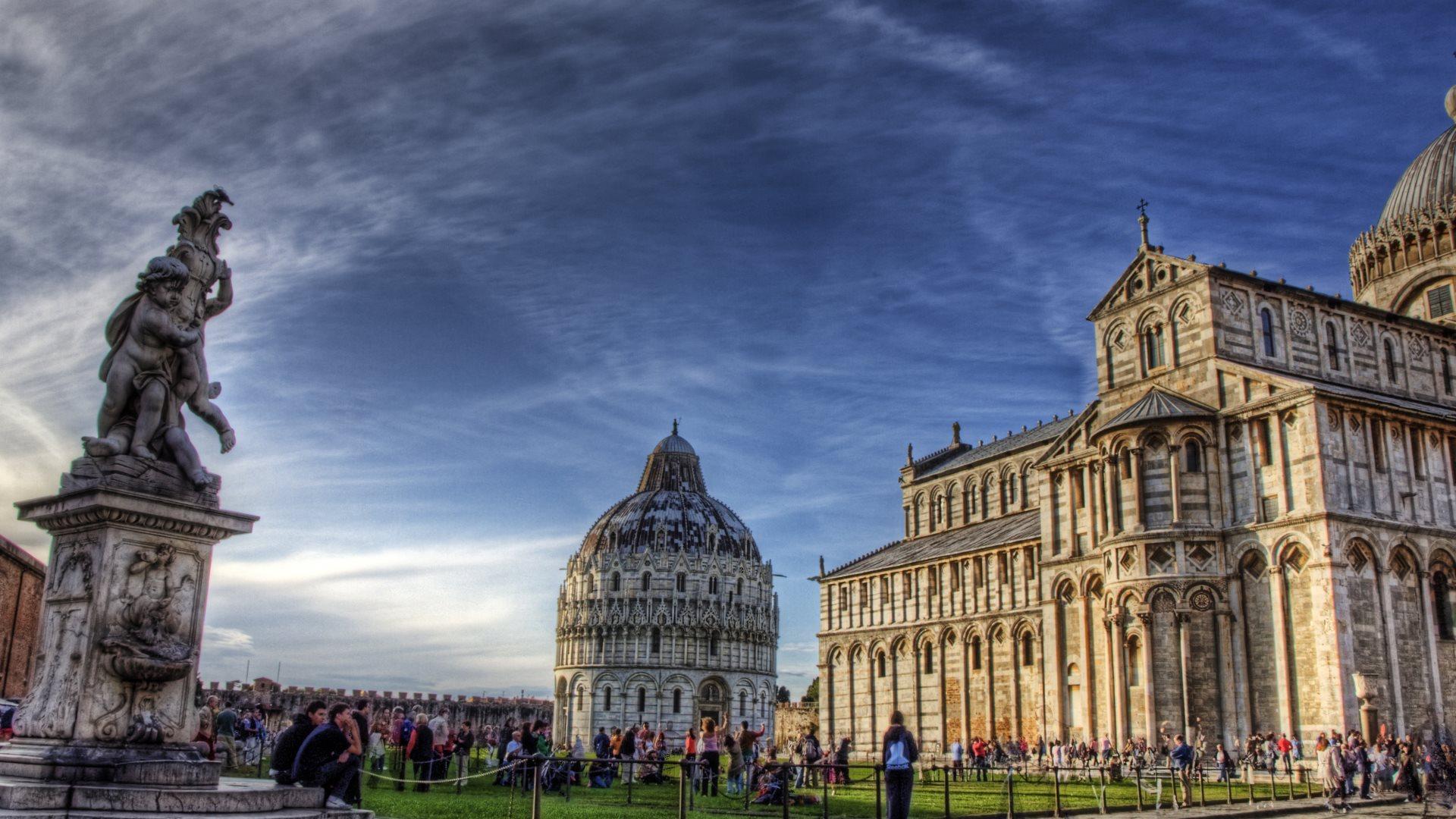 1920x1080px Leaning Tower Of Pisa Wallpaper