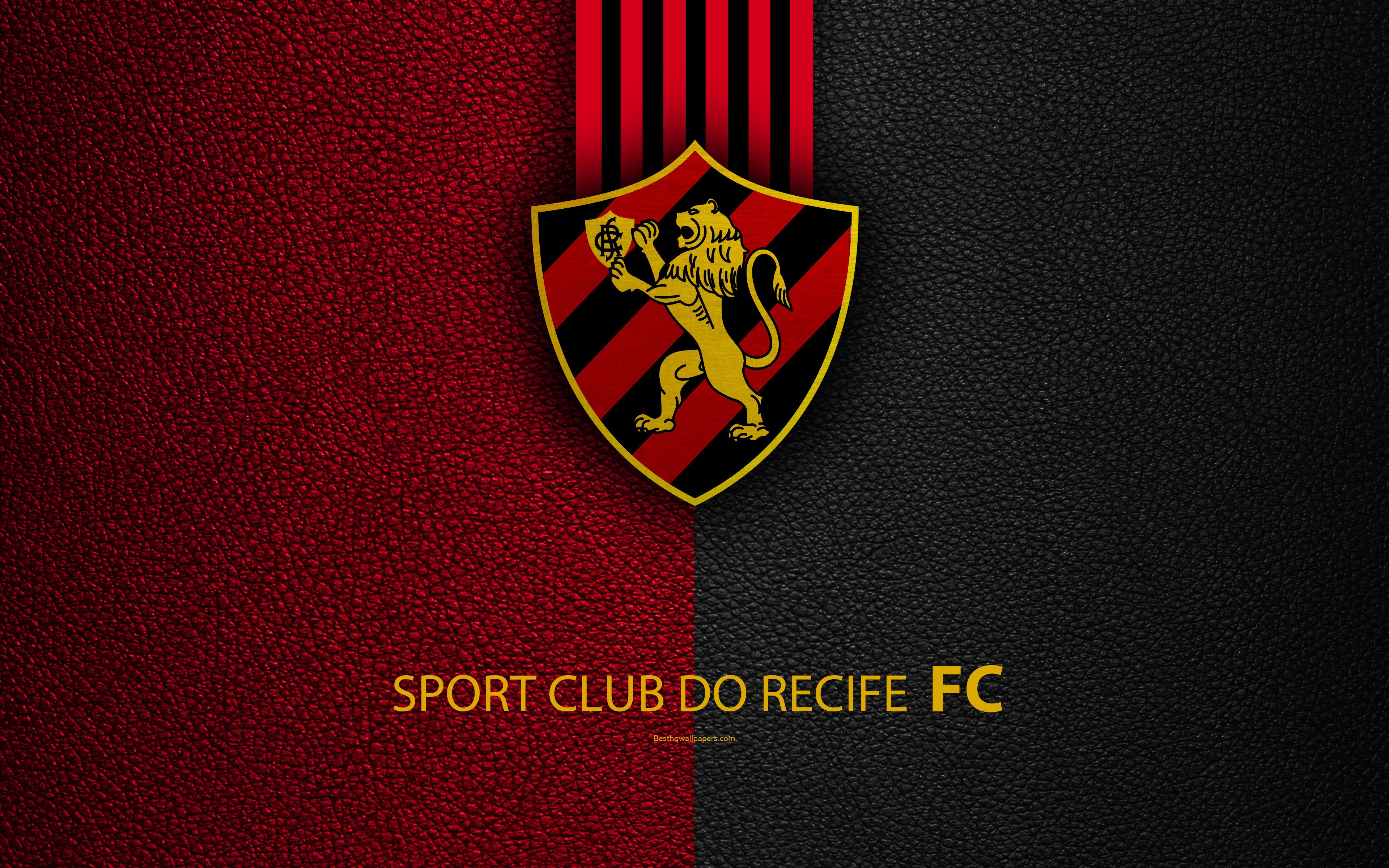 Download wallpaper Sport Club do Recif FC, 4K, Brazilian football