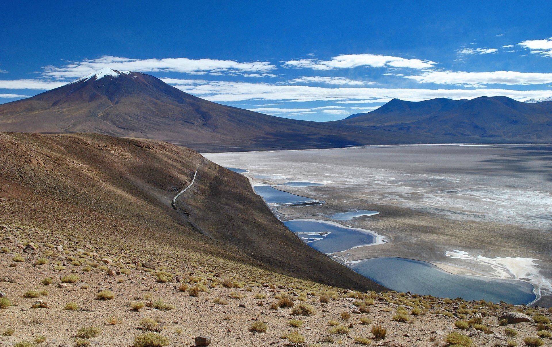 bolivia desert plain altiplano dry lake salar de uyuni HD wallpaper