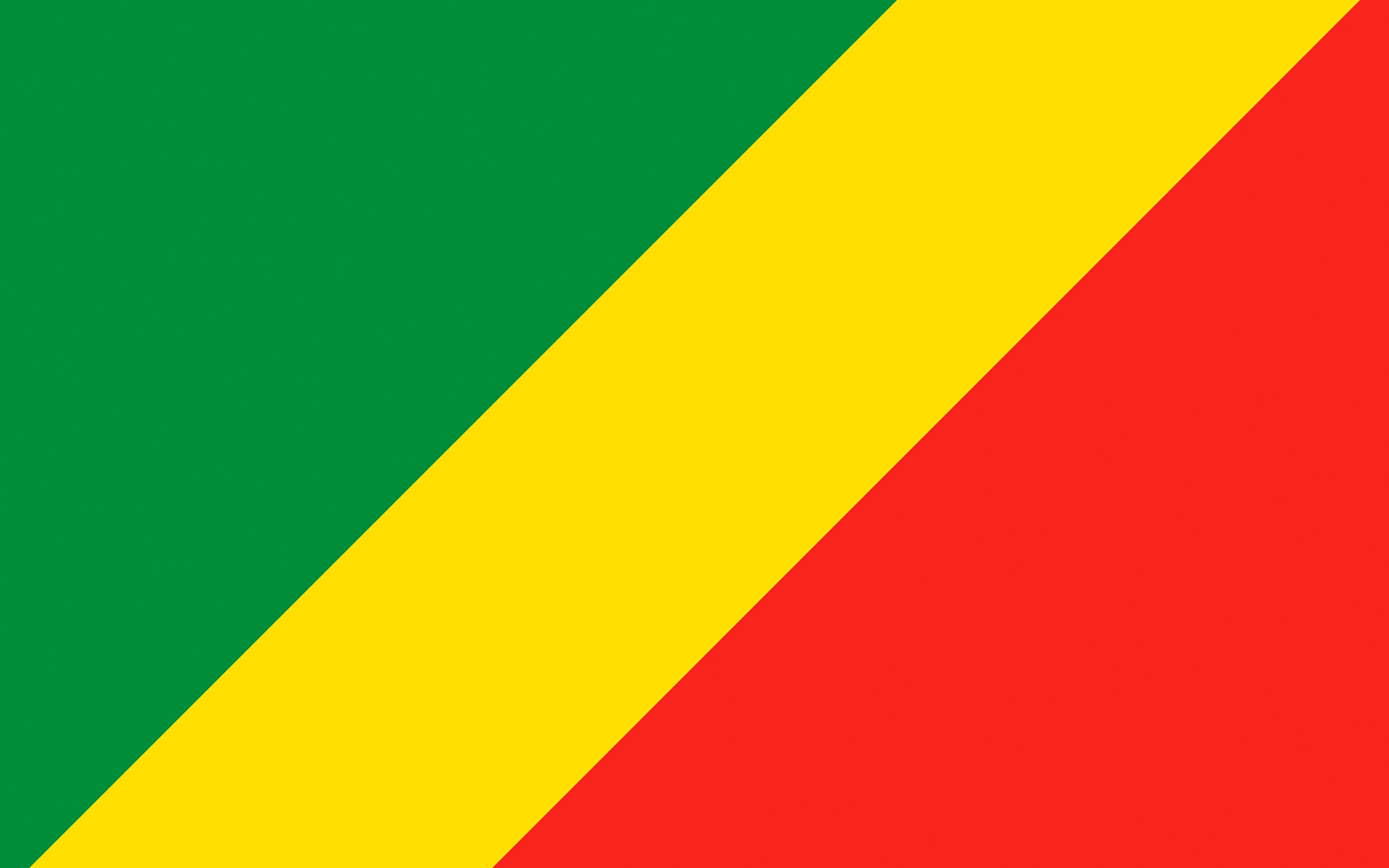 Picture Republic of the Congo Flag Stripes 3840x2400
