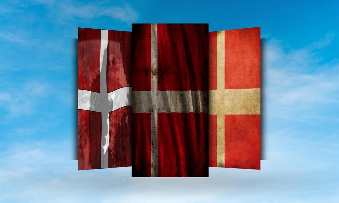 Denmark Flag Wallpaper for Android