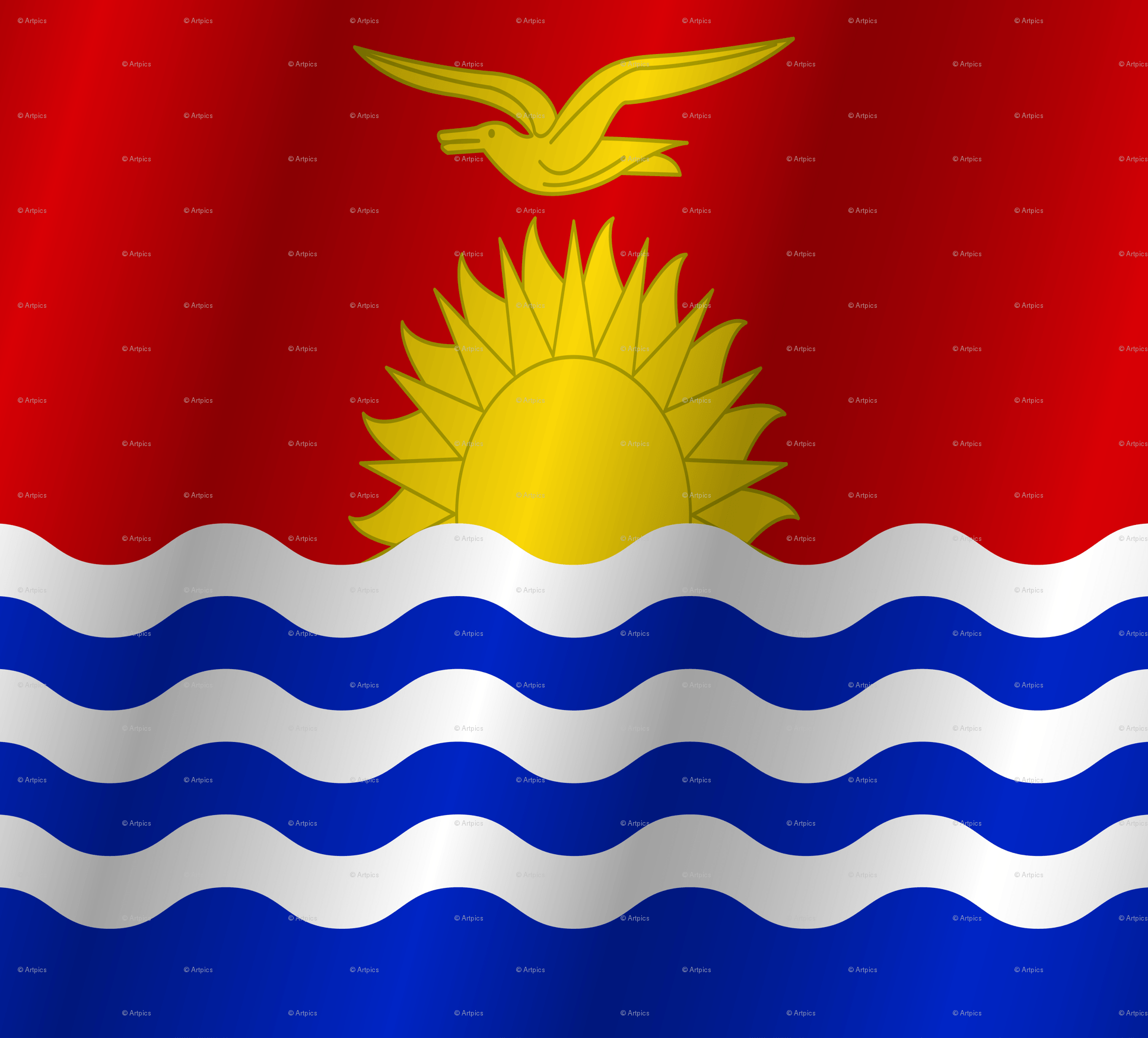 Flag of Kiribati wallpaper
