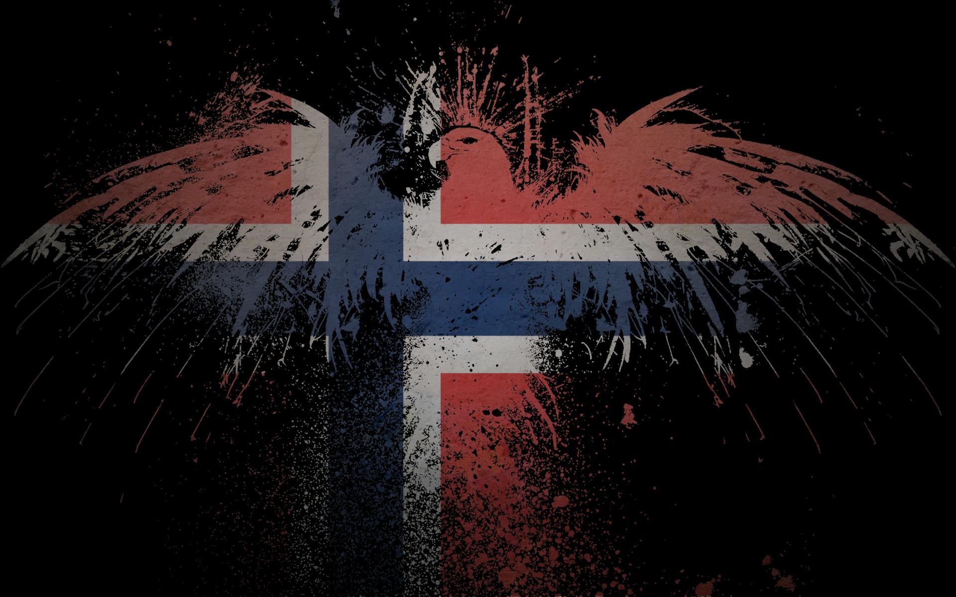 Norway flags wallpaperx1200