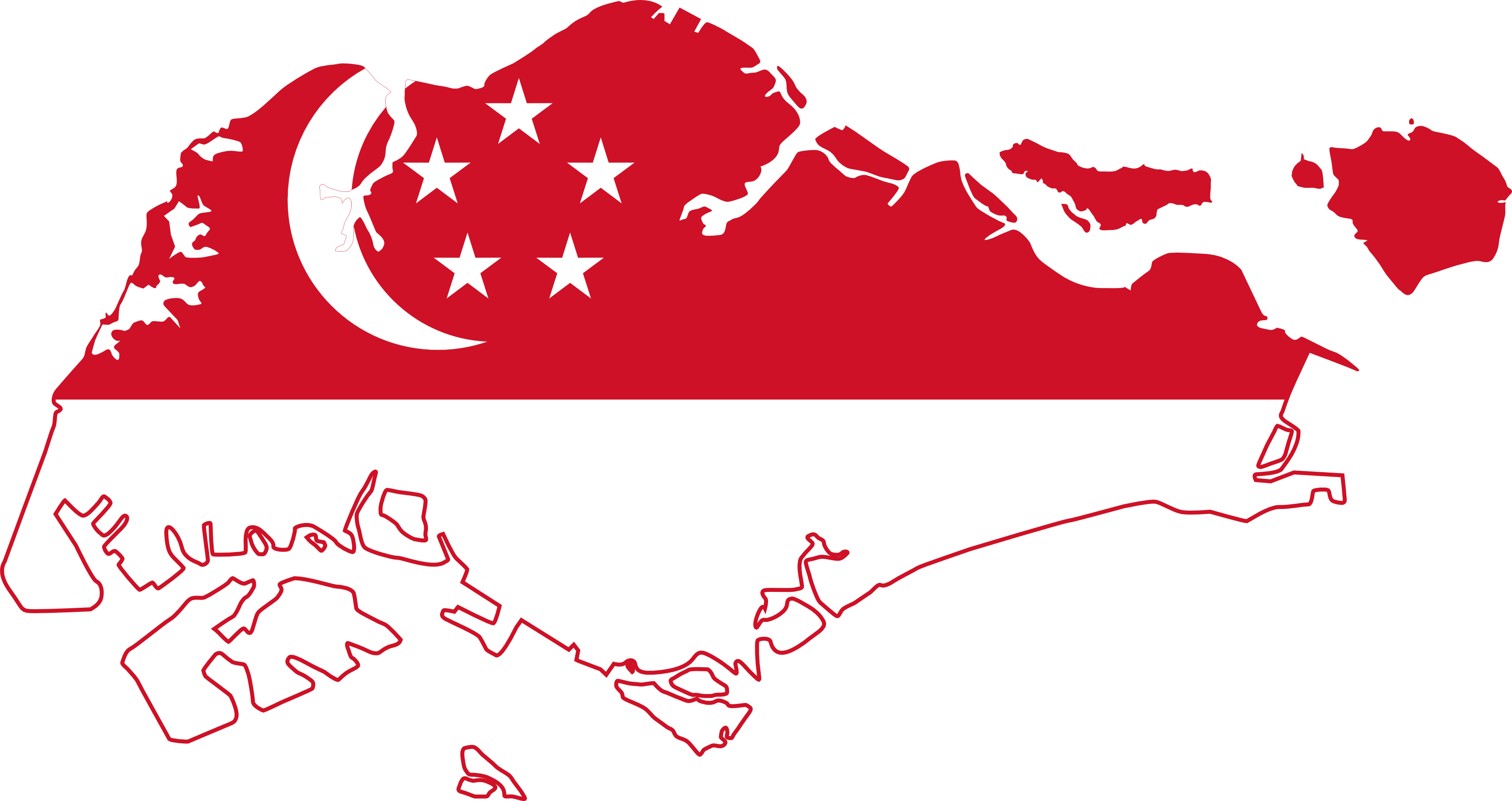 cool Singapore Map Flag Free Wallpaper Picture. Anime