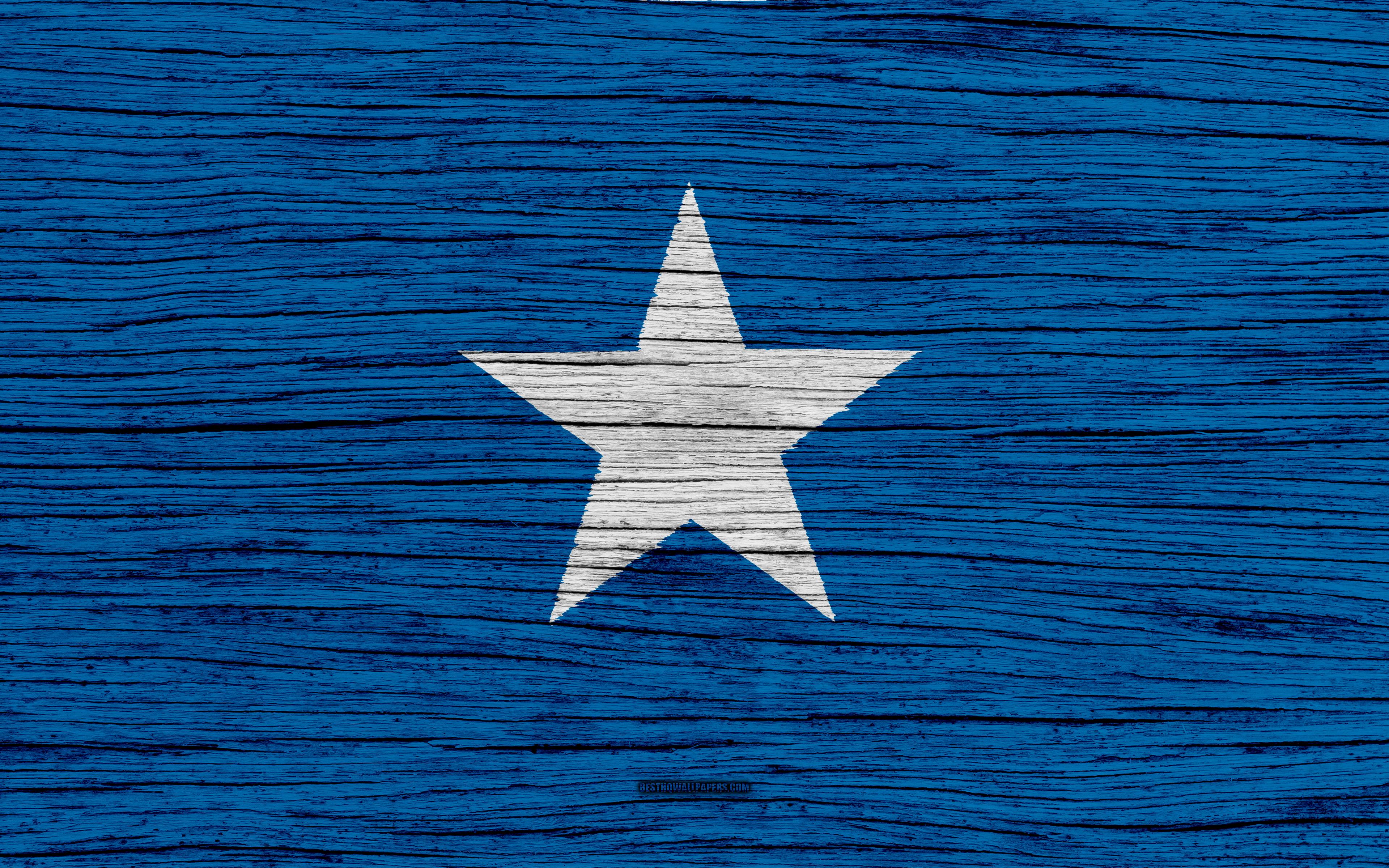 Download wallpaper Flag of Somalia, 4k, Africa, wooden texture