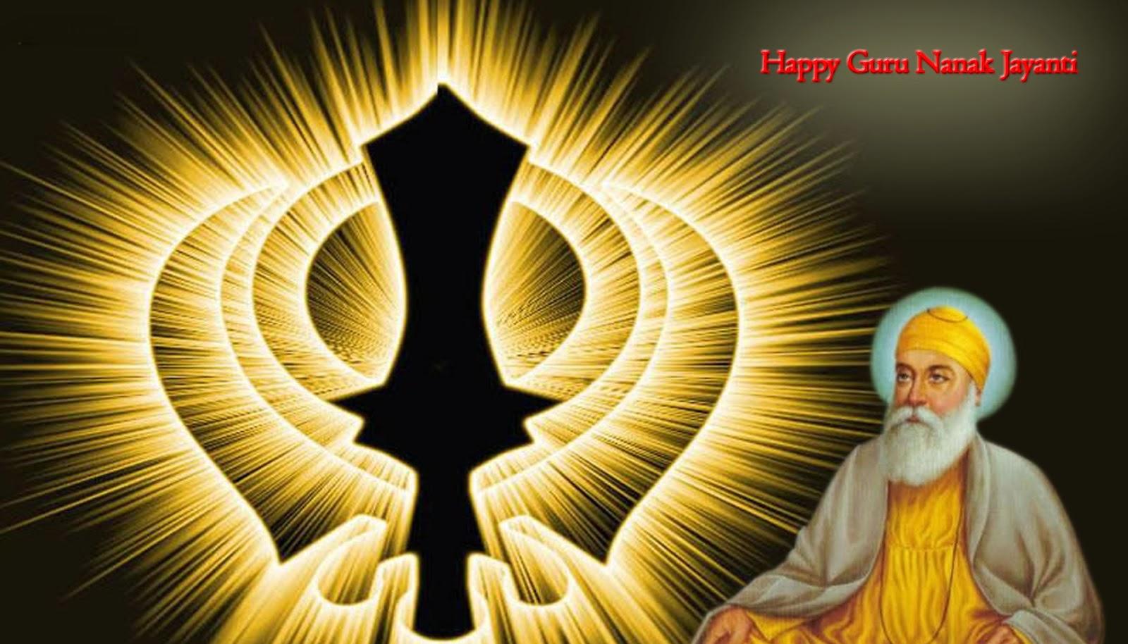 Happy Guru Nanak Jayanti (17th November 2013) HD Wallpaper and Pics