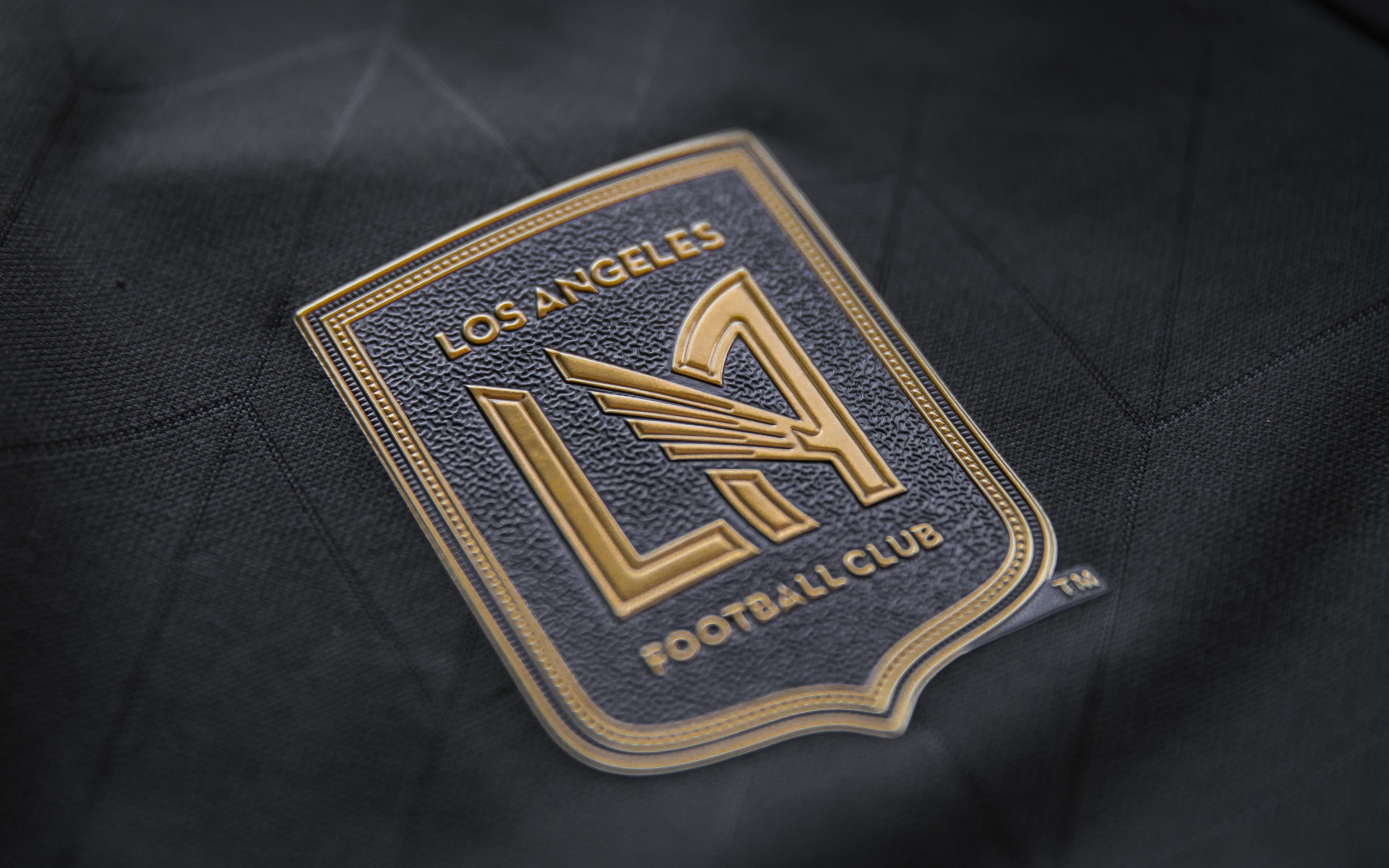 Los Angeles Football Club Logo 4k Ultra HD Wallpaper. Background