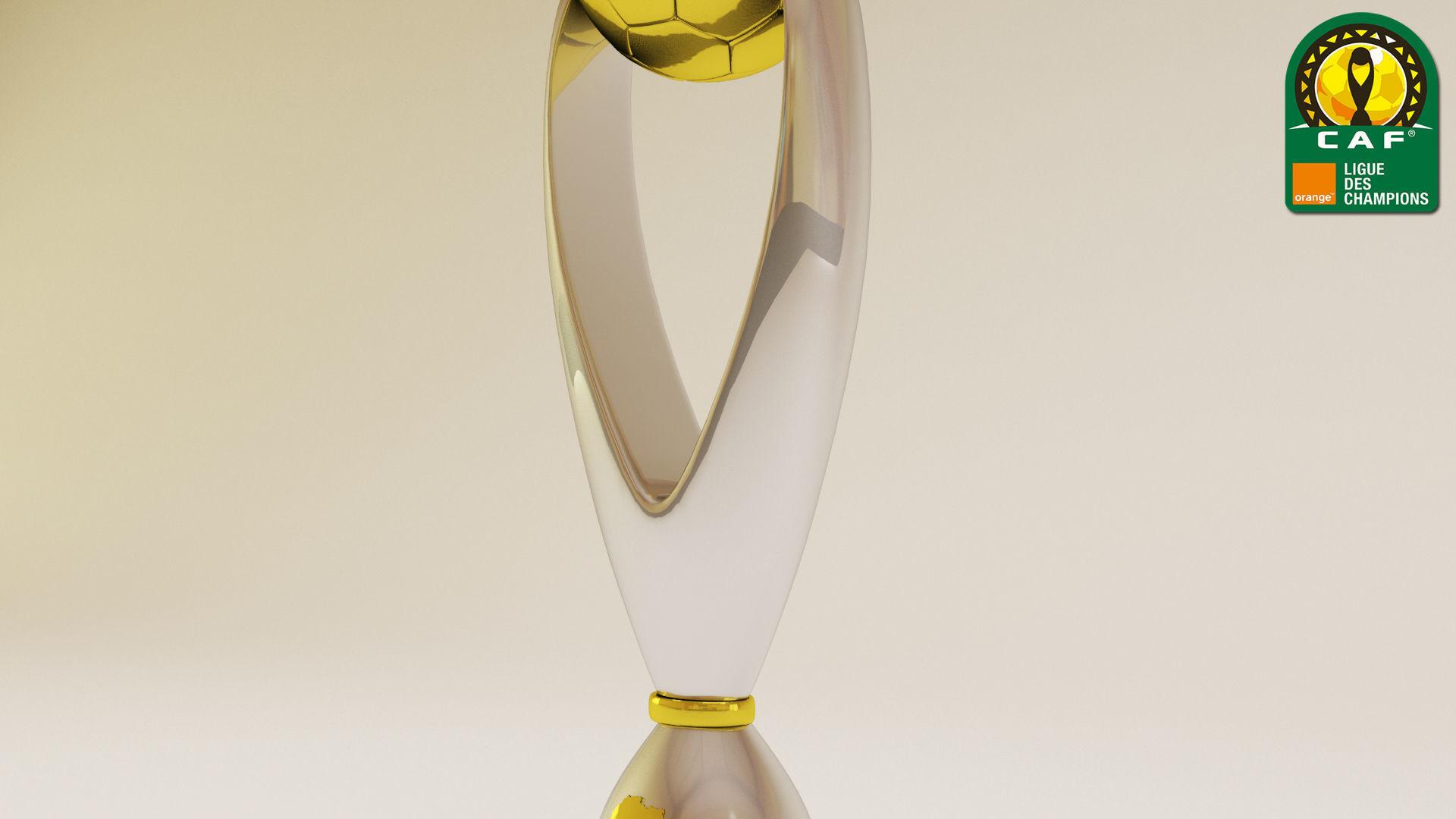 3D model CAF Champions League trophe