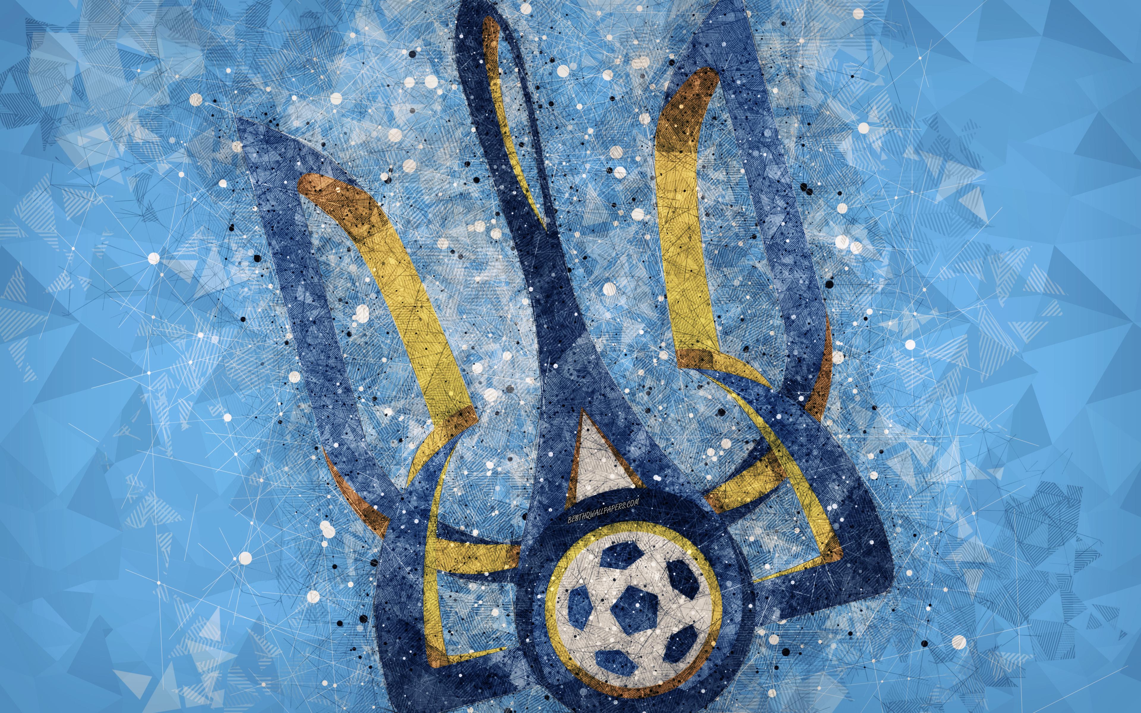 Ukraine National Football Team 4k Ultra HD Wallpaper. Background