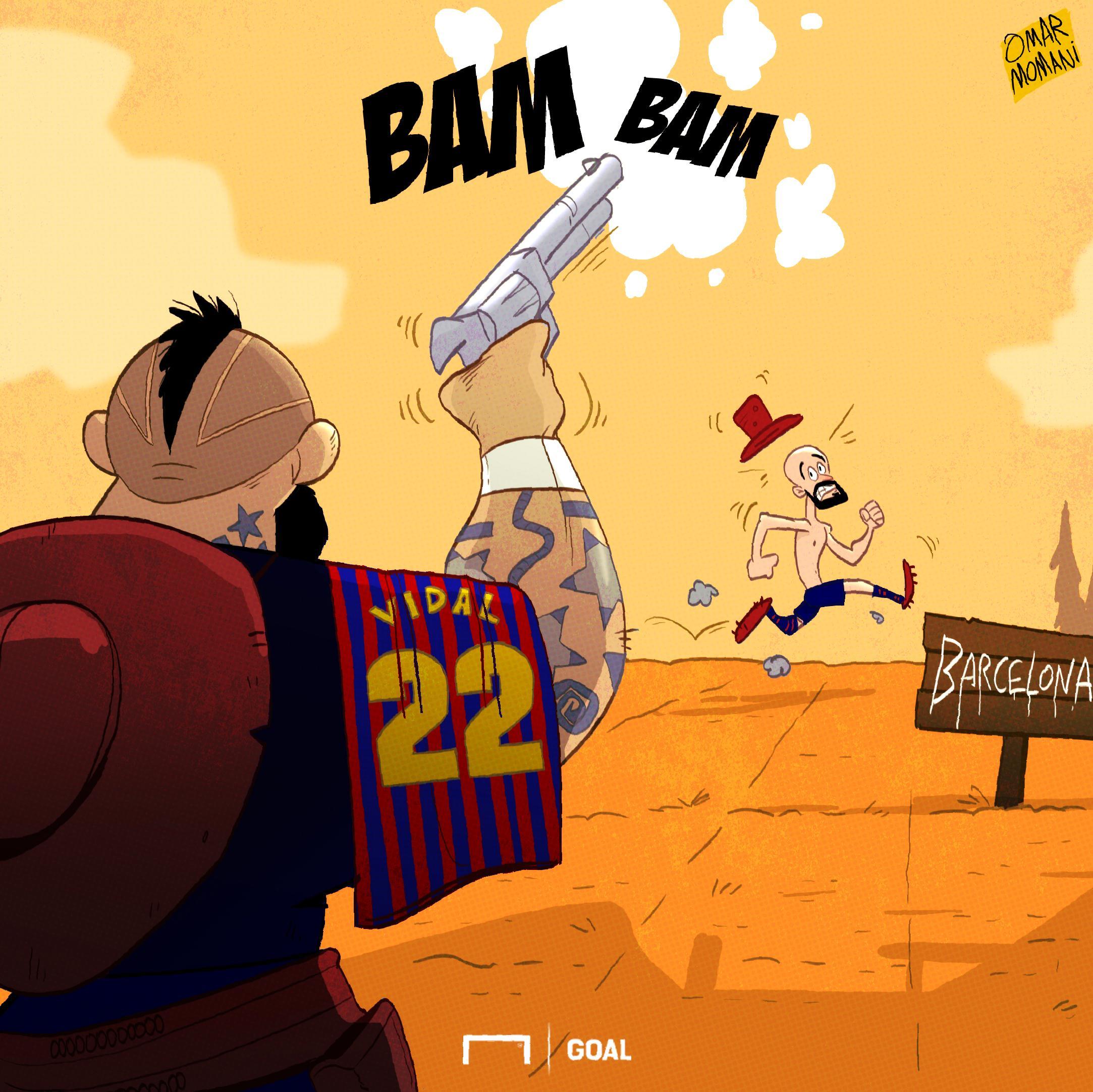Why Barcelona Have Gambled €20m On Injury Prone Warrior Arturo Vidal