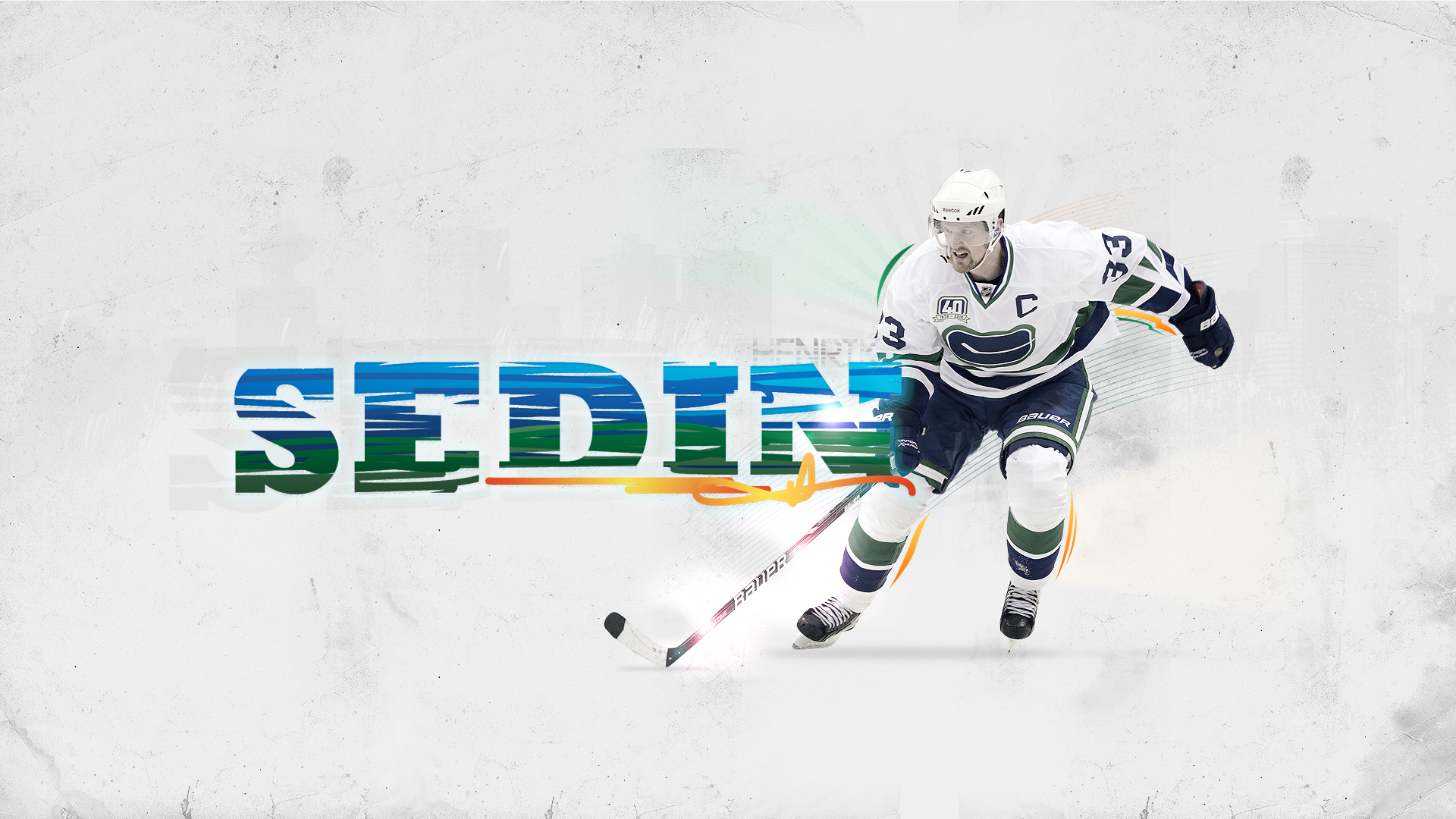 Henrik Sedin on ice wallpaper and image, picture, photo