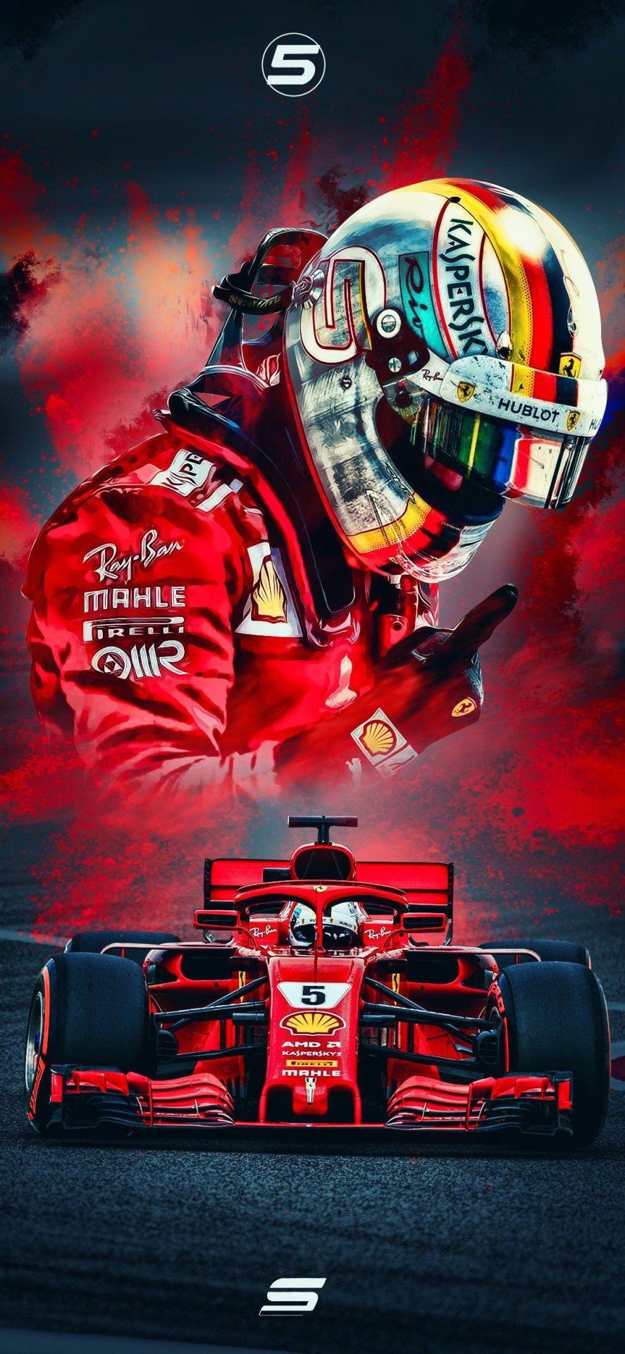 Sebastian Vettel wallpaper by SeviGraphics. Ferrari seb