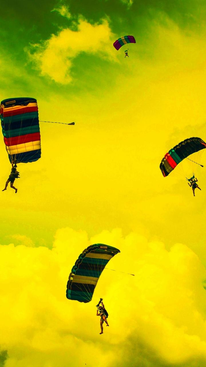 Skydive Parachuting Wallpaper
