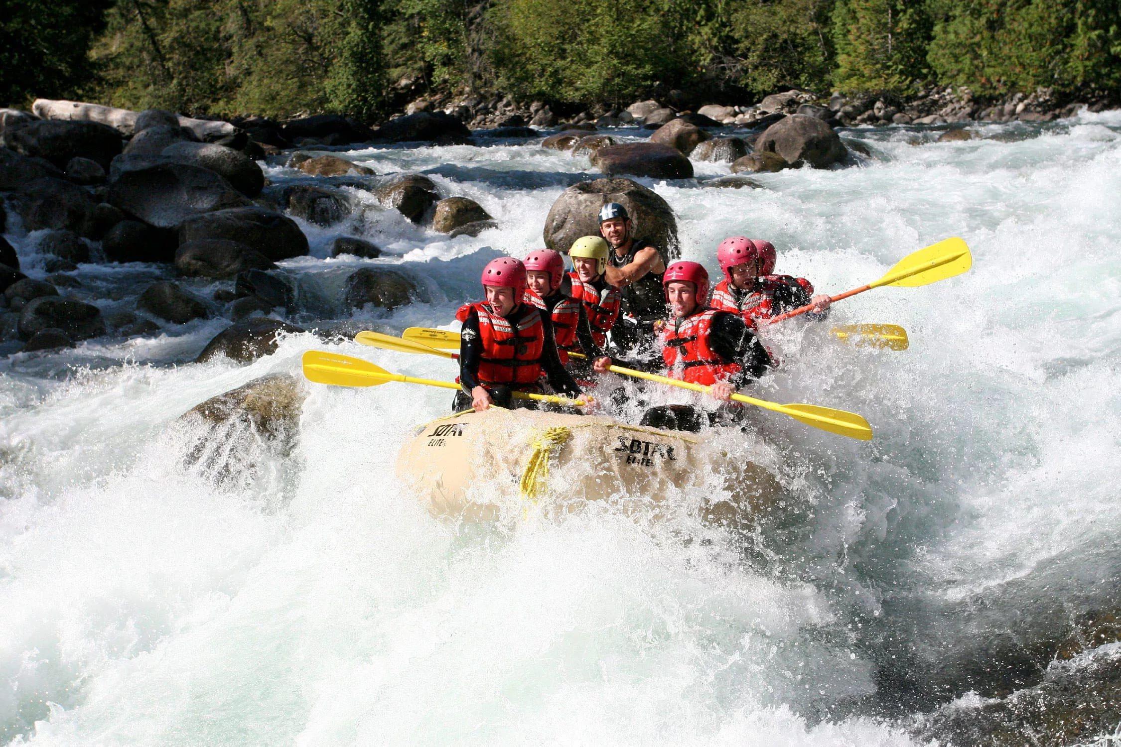 White Water Rafting Wallpaper Widescreen Image Photo Picture