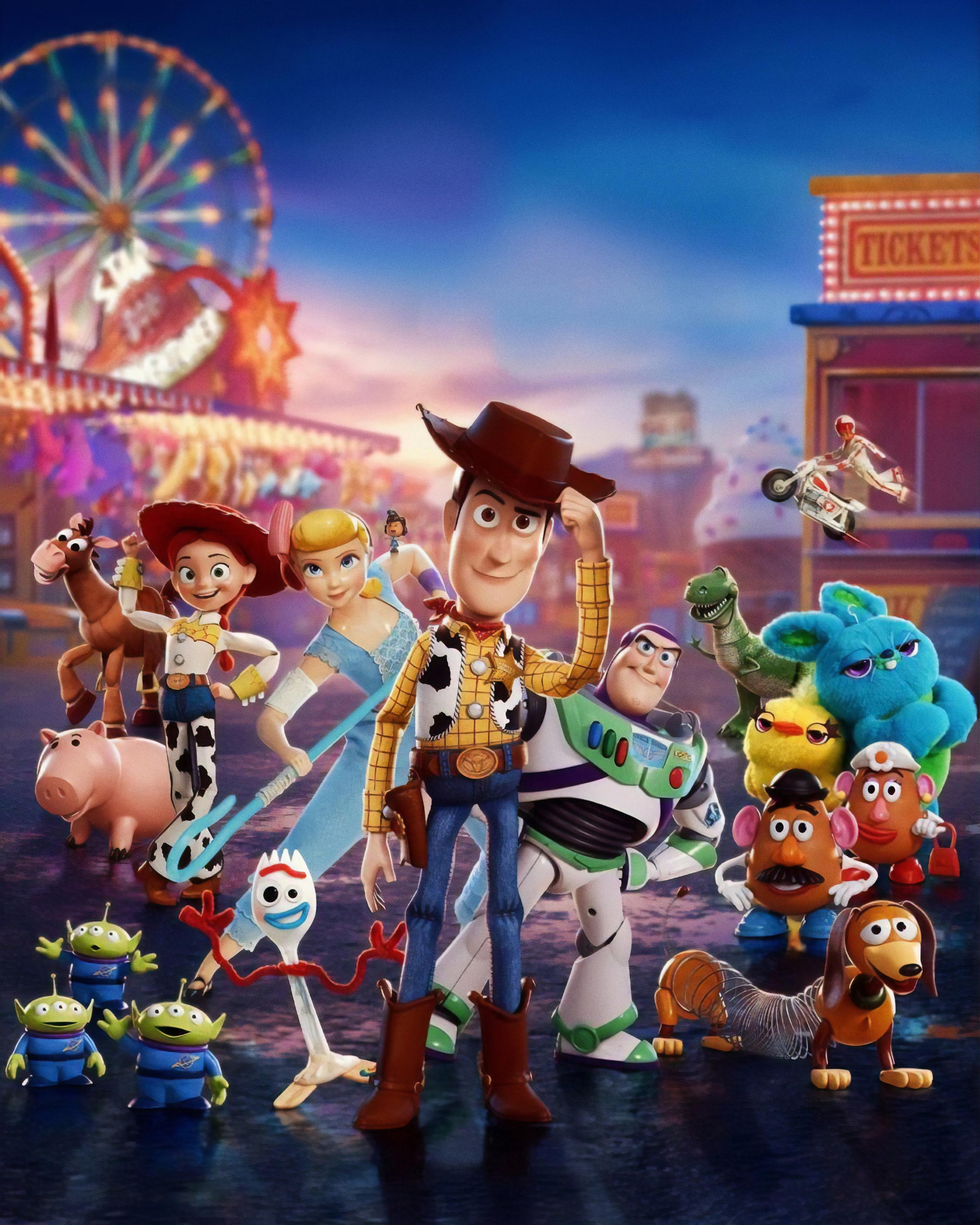 Wallpaper Toy Story Animation, Pixar, HD, Movies