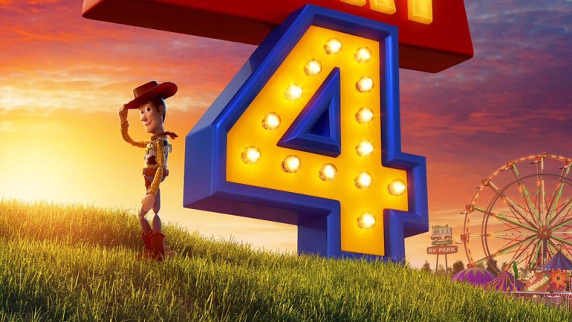 Woody Graces the New Poster for Pixar's TOY STORY 4